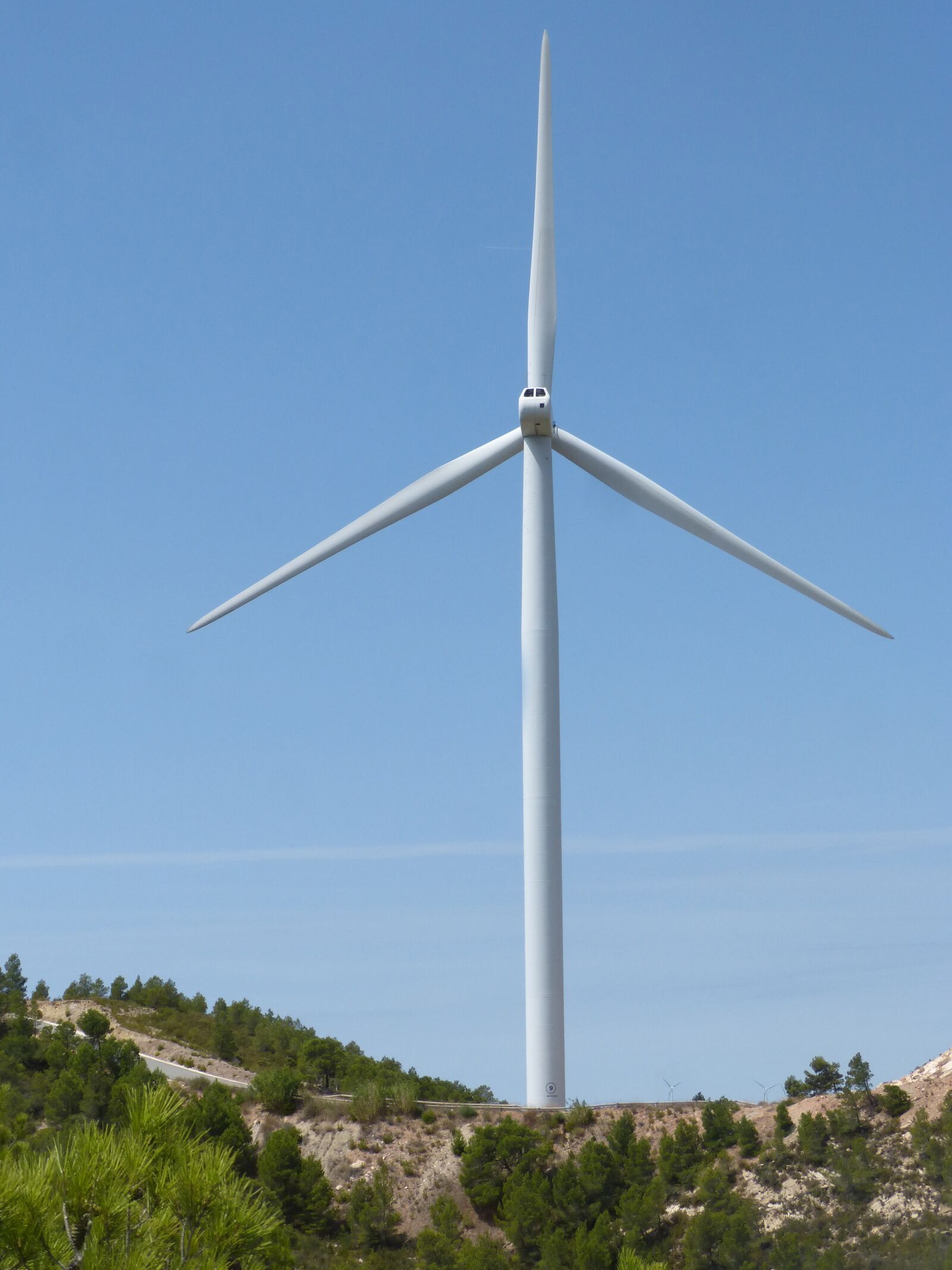 Panasonic DMC-FZ62 sample photo. Wind farm, windmill, wind photography