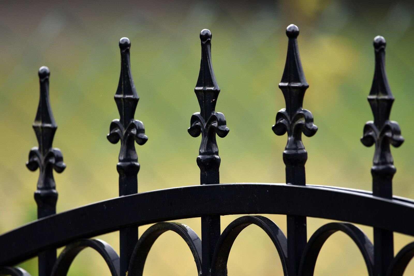 Nikon D3400 sample photo. The fence, fencing, steel photography