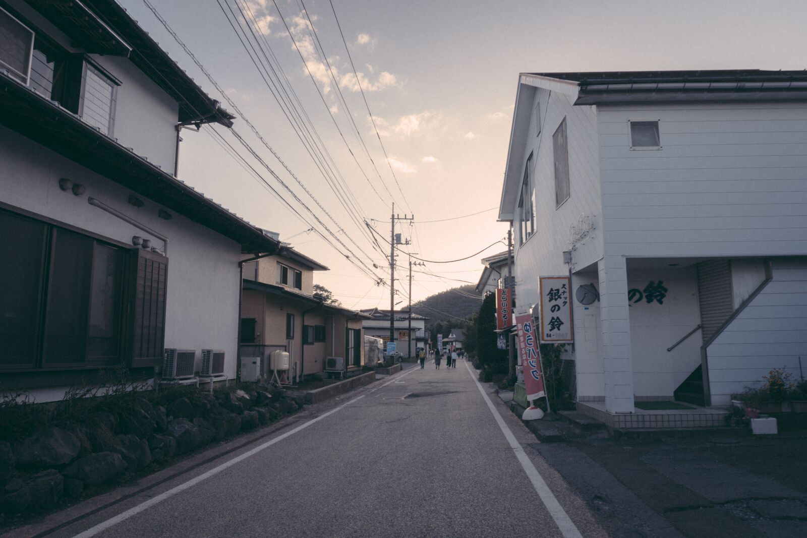 Sony a6300 sample photo. Sunset, street, japan photography