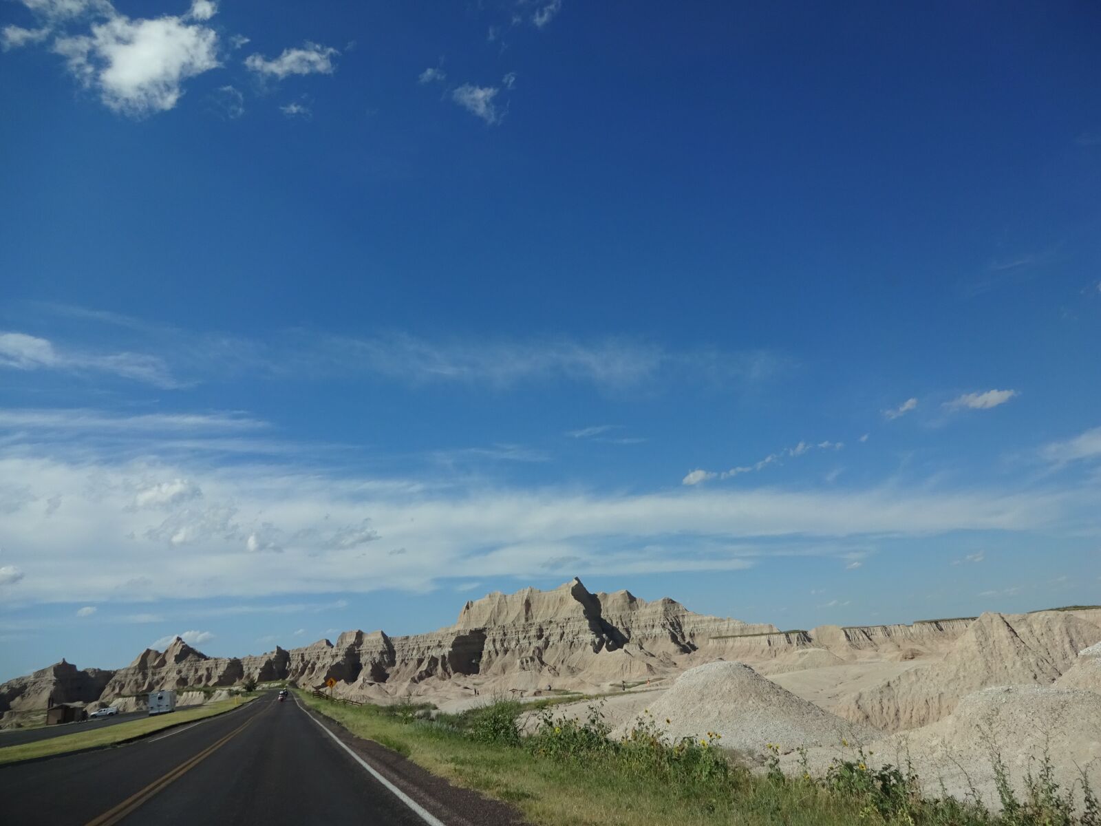 Sony Cyber-shot DSC-WX220 sample photo. Open road, blue skies photography