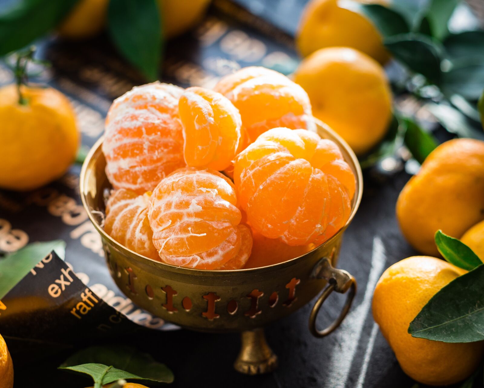 Canon EF 50mm F1.8 II sample photo. Mandarins, fruit, citrus photography