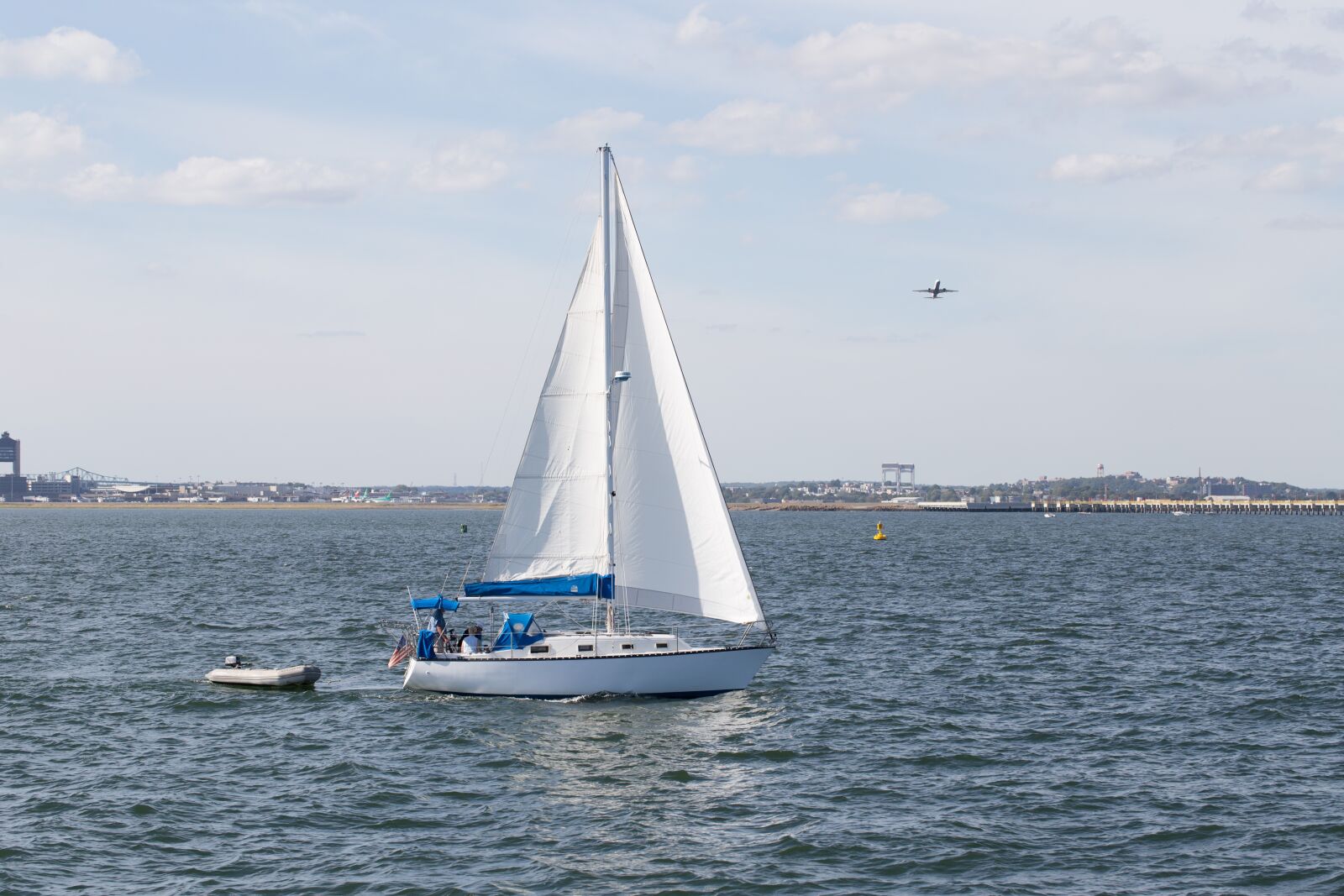 Canon EF 100mm F2.8L Macro IS USM sample photo. Boston harbor, sailboat, massachusetts photography