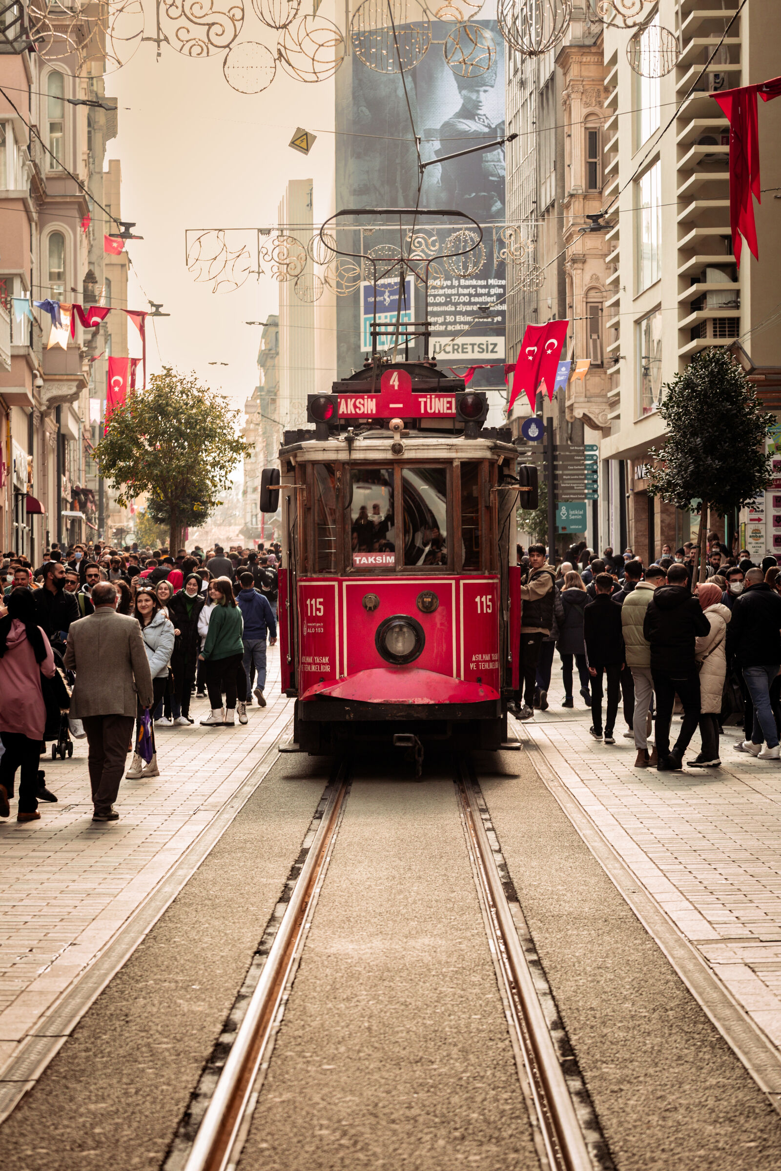 Canon EOS RP sample photo. City trolley - istanbul photography