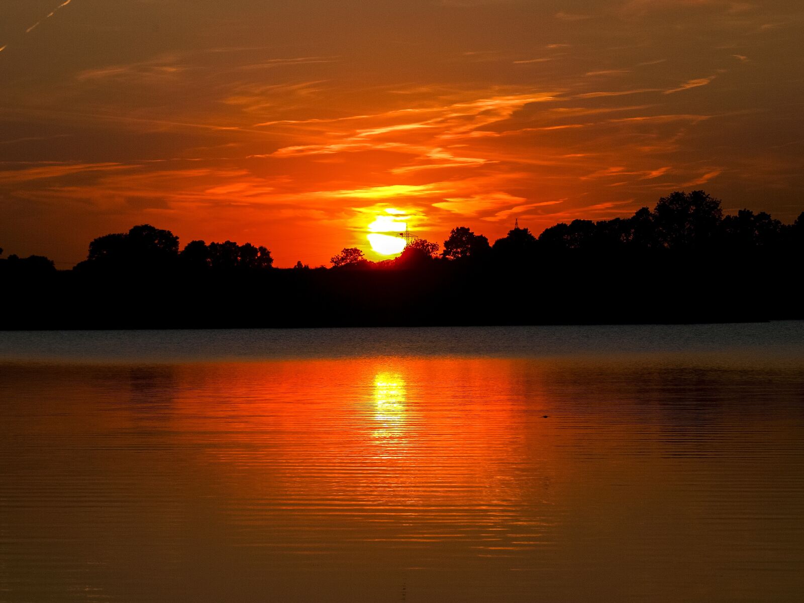 Olympus E-3 sample photo. Gravel pond, pond, water photography
