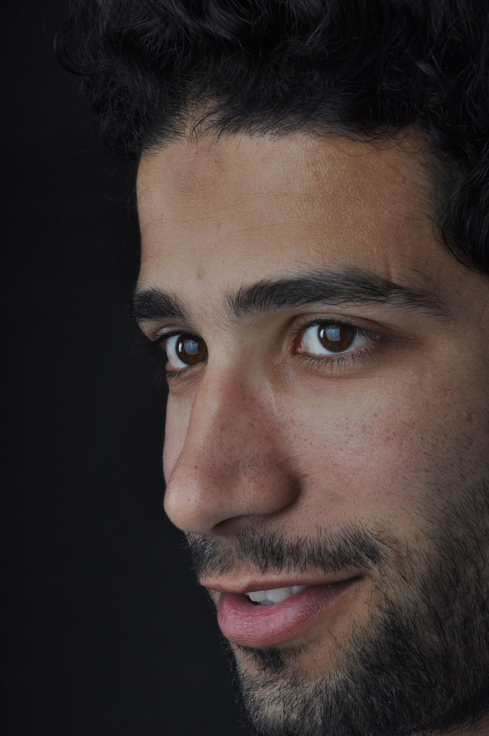 Nikon D90 sample photo. Brown, eyes photography
