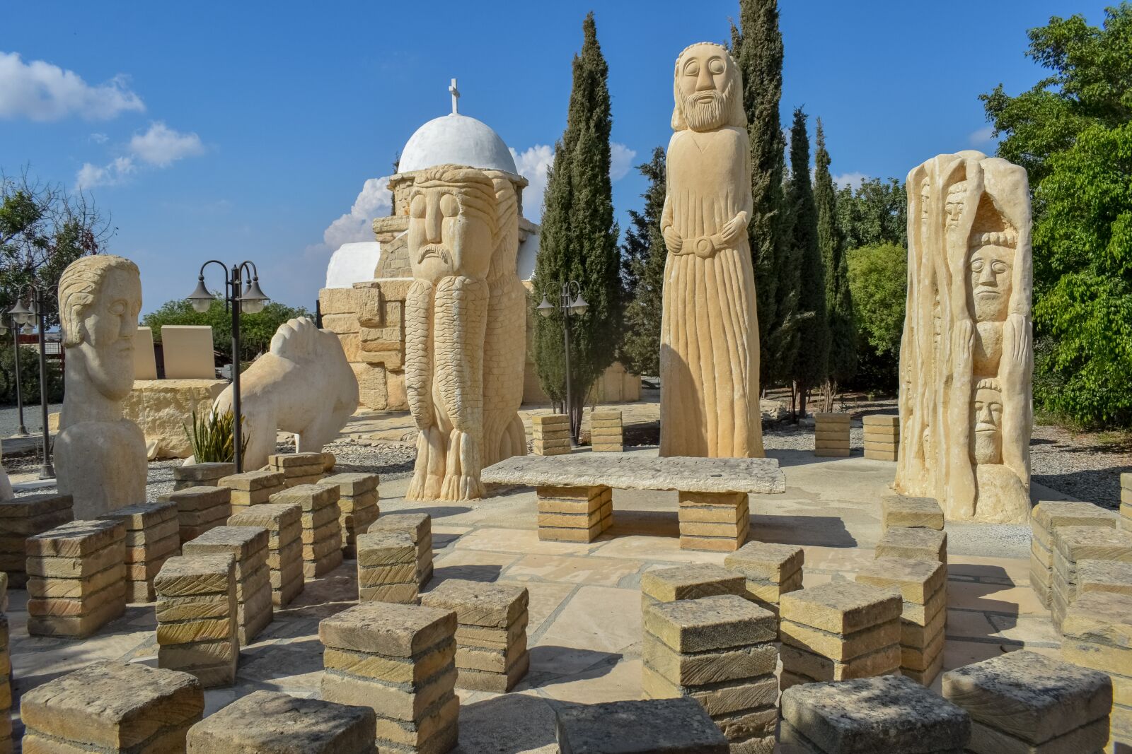 Nikon D3300 sample photo. Cyprus, mazotos, petreon sculpture photography