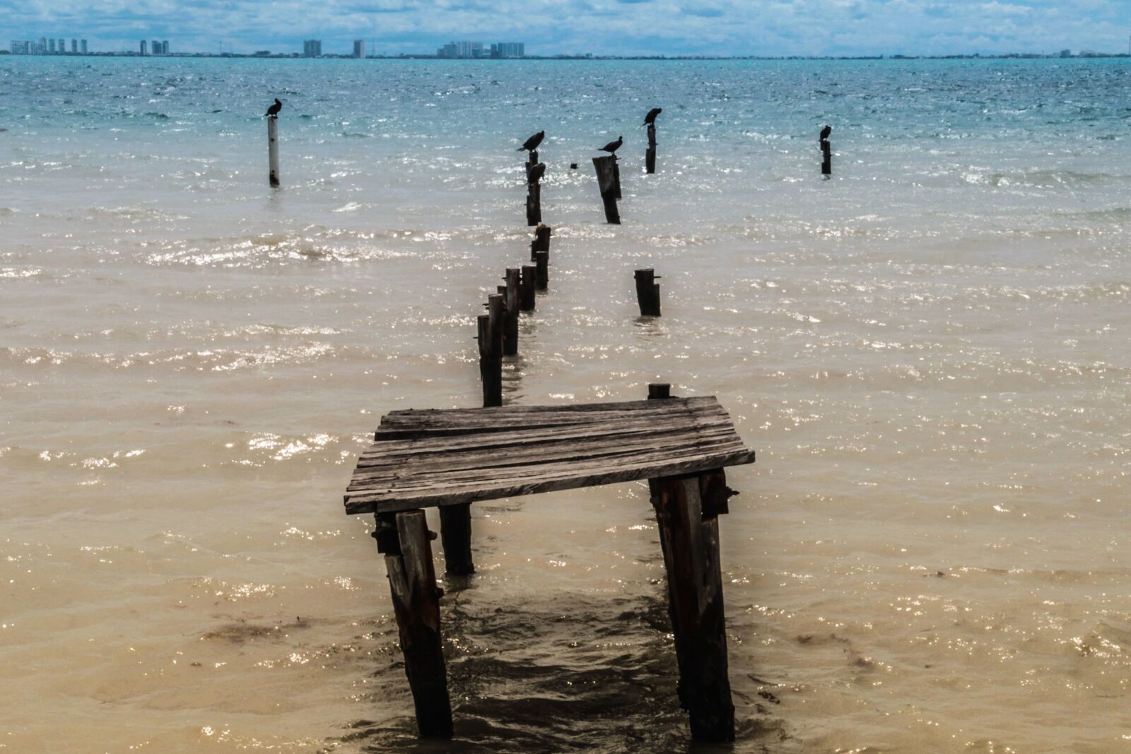 Canon EOS 7D sample photo. Sea, water, dock, wood photography