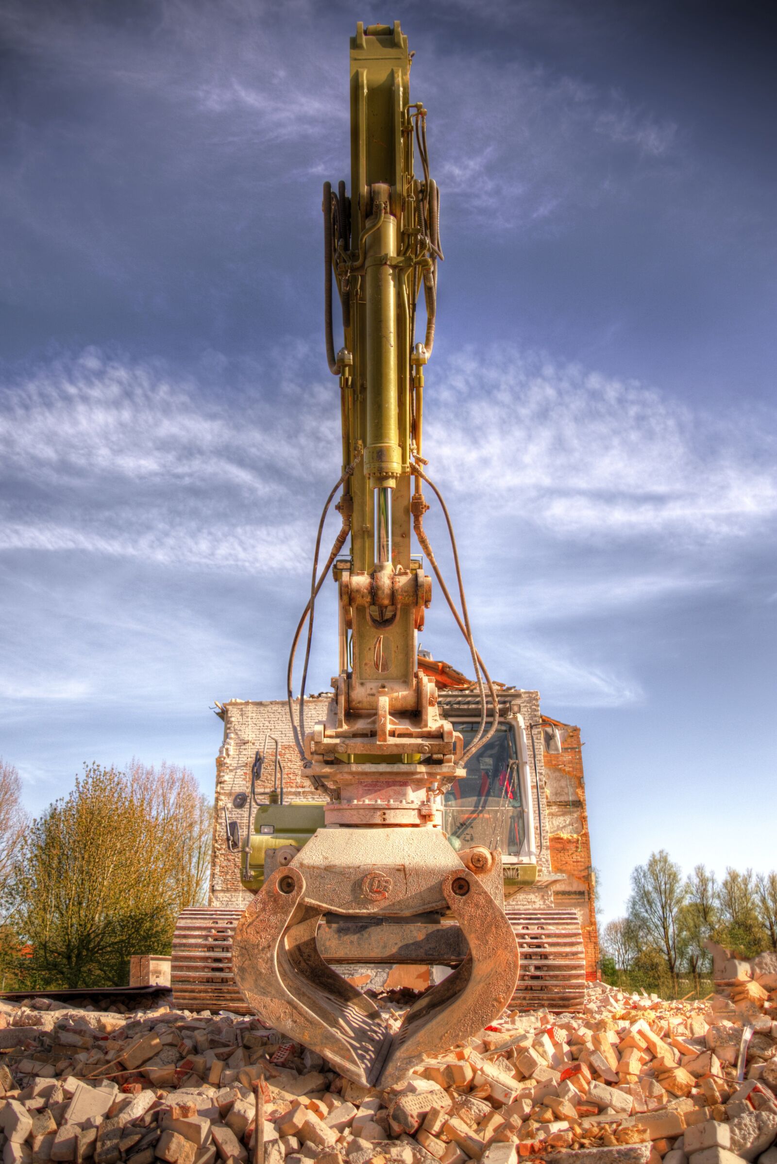 Nikon D600 sample photo. Construction, site, crane photography