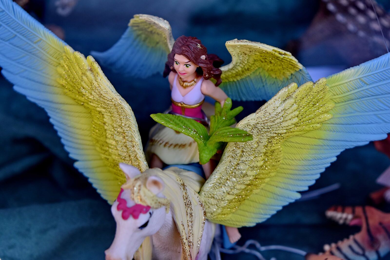 Nikon D5500 sample photo. Angel, decoration, horse, object photography