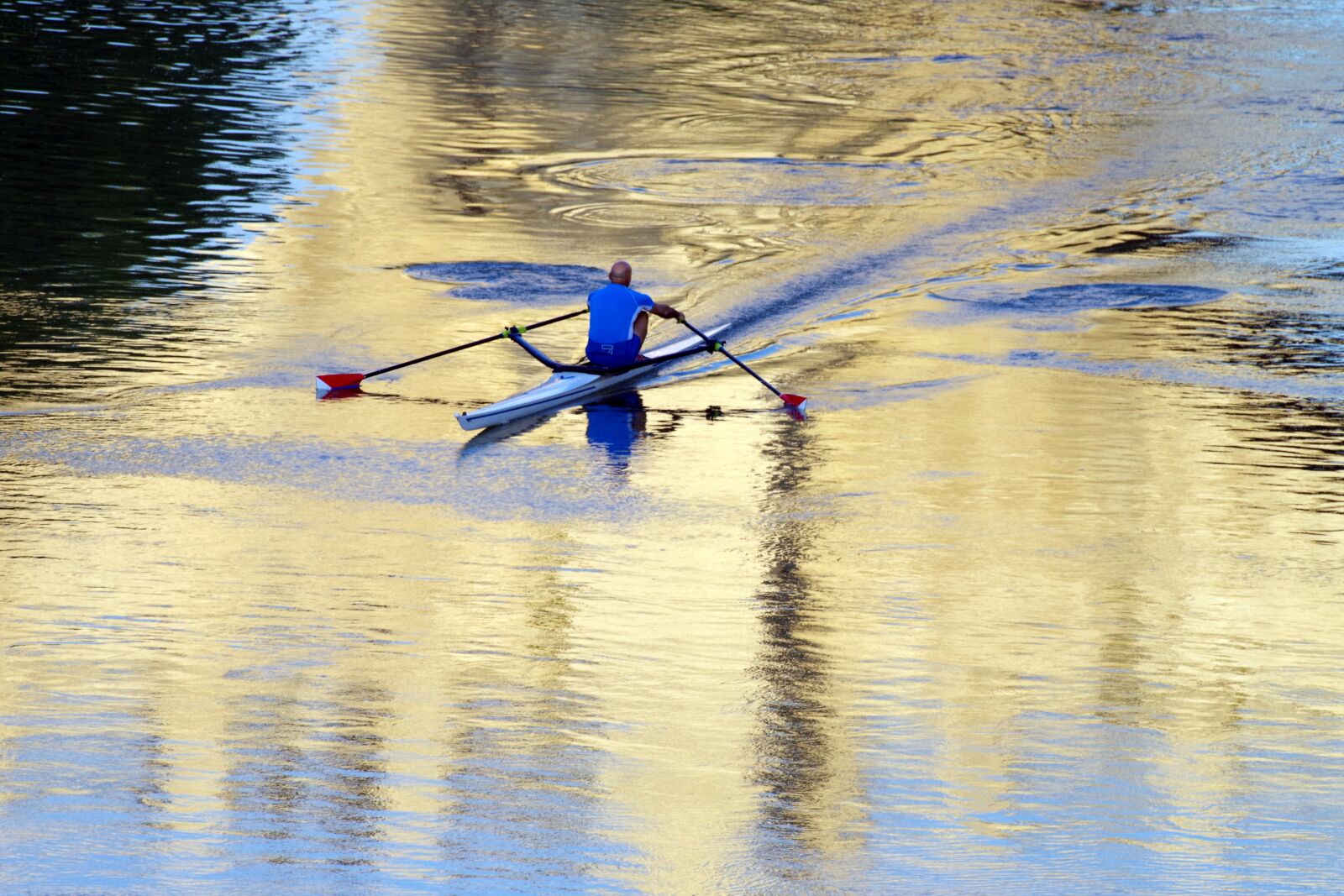 Pentax K-30 sample photo. Rowing, tiber, river photography