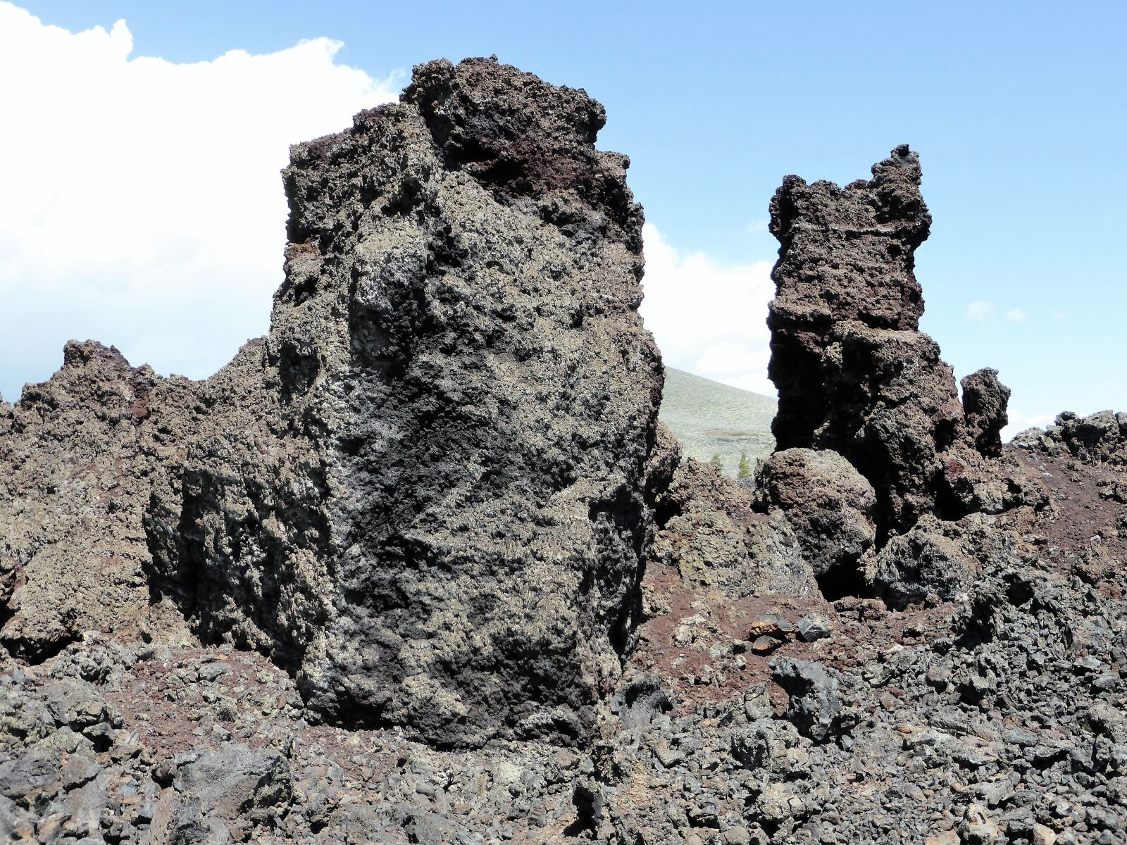 Panasonic Lumix DMC-ZS30 (Lumix DMC-TZ40) sample photo. Nature, lava, moonscape photography