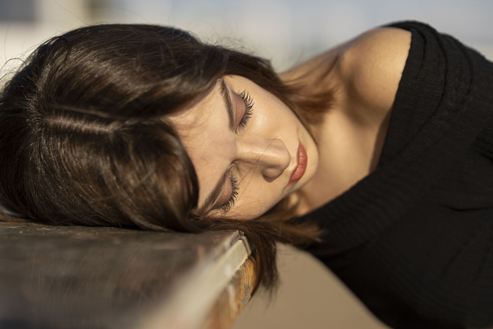 Canon RF 85mm F1.2L USM sample photo. Model, woman, pose photography
