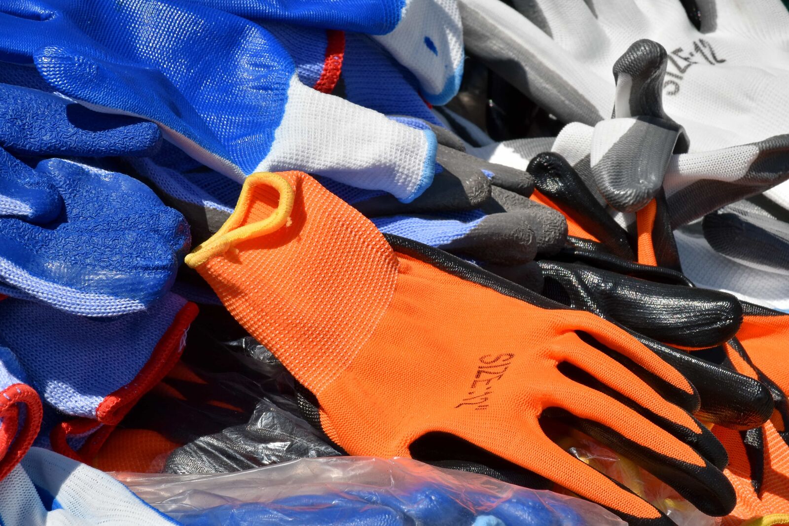 Nikon D5500 sample photo. Detail, gloves, plastic, rubber photography