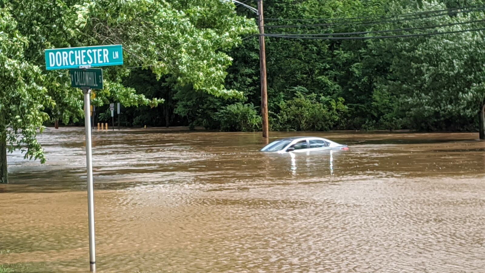 Google Pixel 3 sample photo. Flood, street, flash flood photography