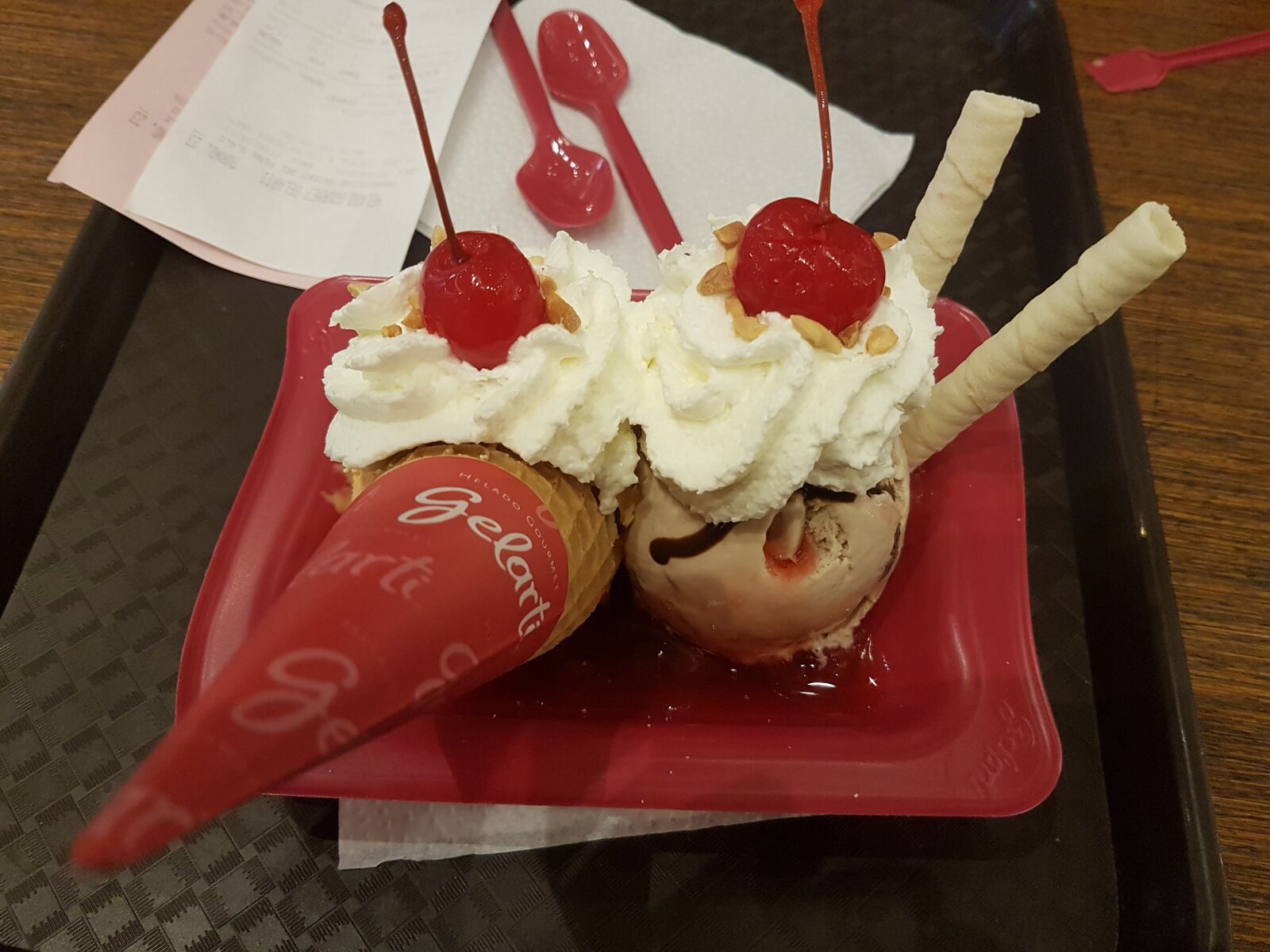 Samsung Galaxy S7 Edge sample photo. Frozen, ice cream, dessert photography