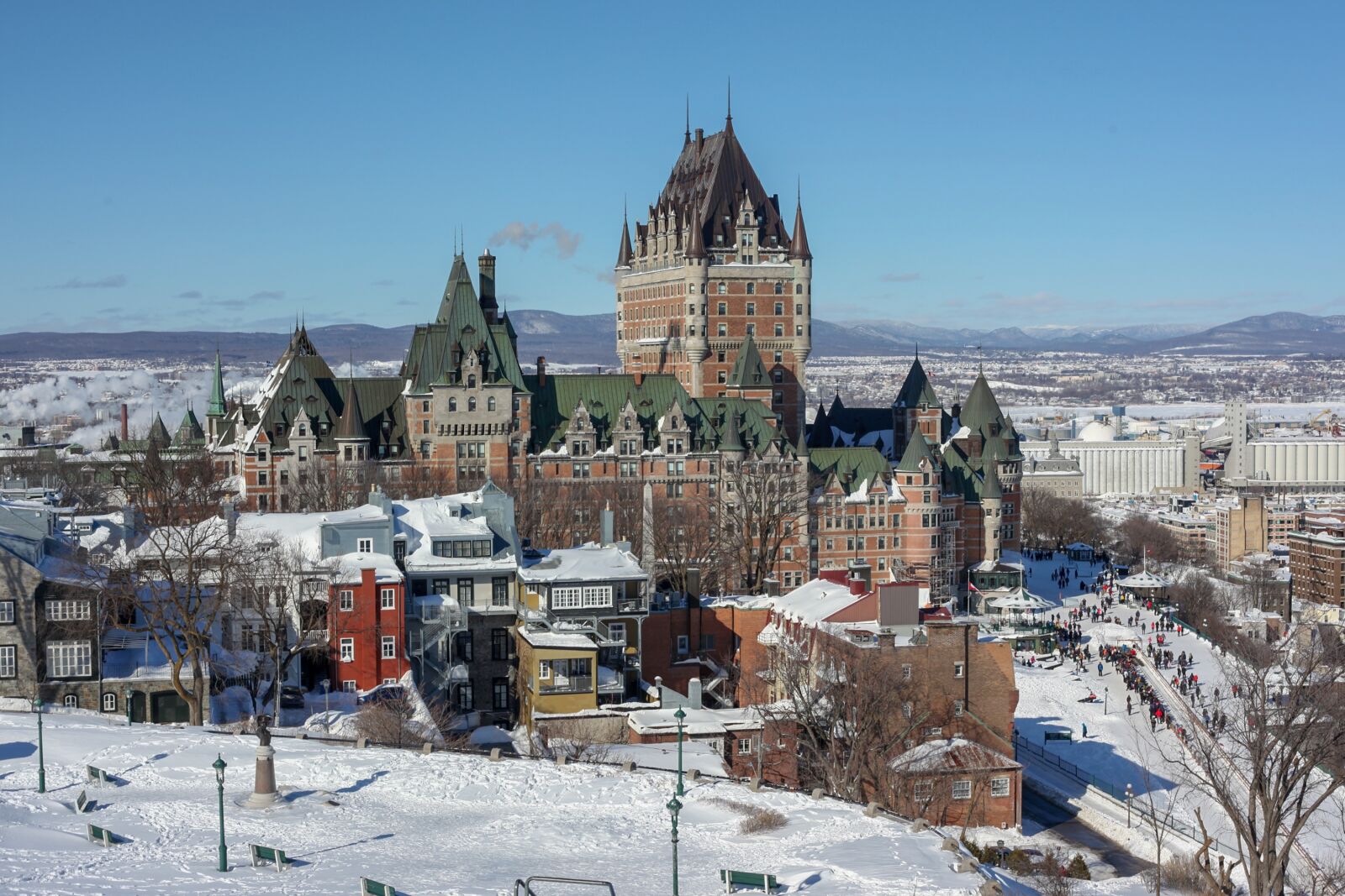 Canon EOS 5D Mark II sample photo. Winter, quebec, canada photography