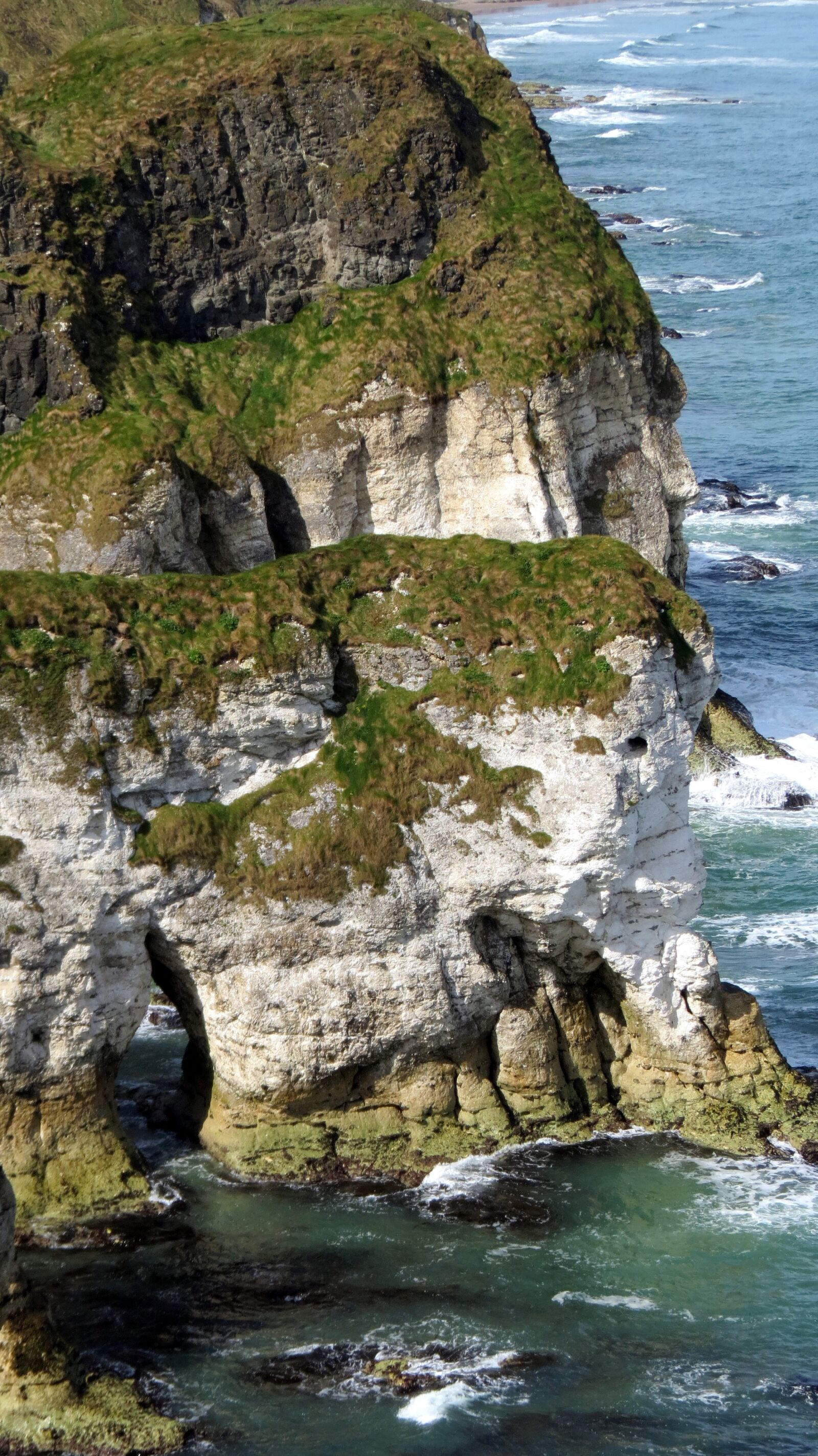 Canon PowerShot SX40 HS sample photo. Cliff, northern ireland, nature photography