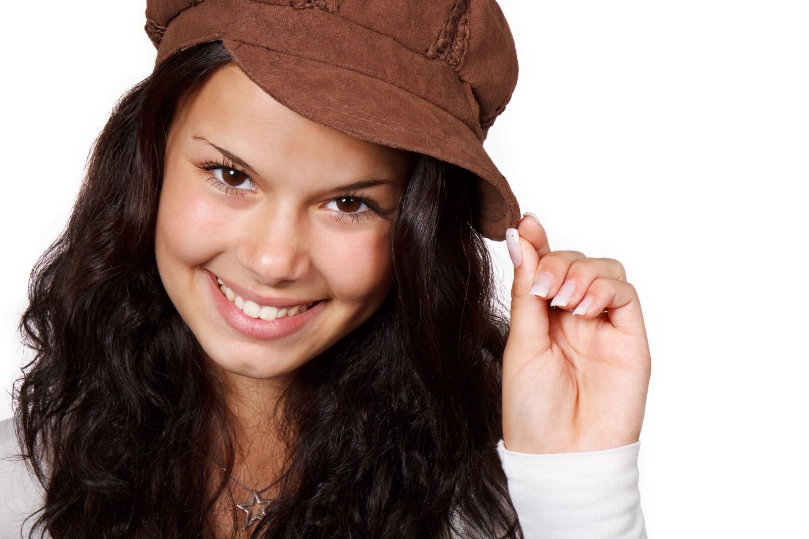 Canon EOS 50D sample photo. Beautiful, brown, brunette, face photography
