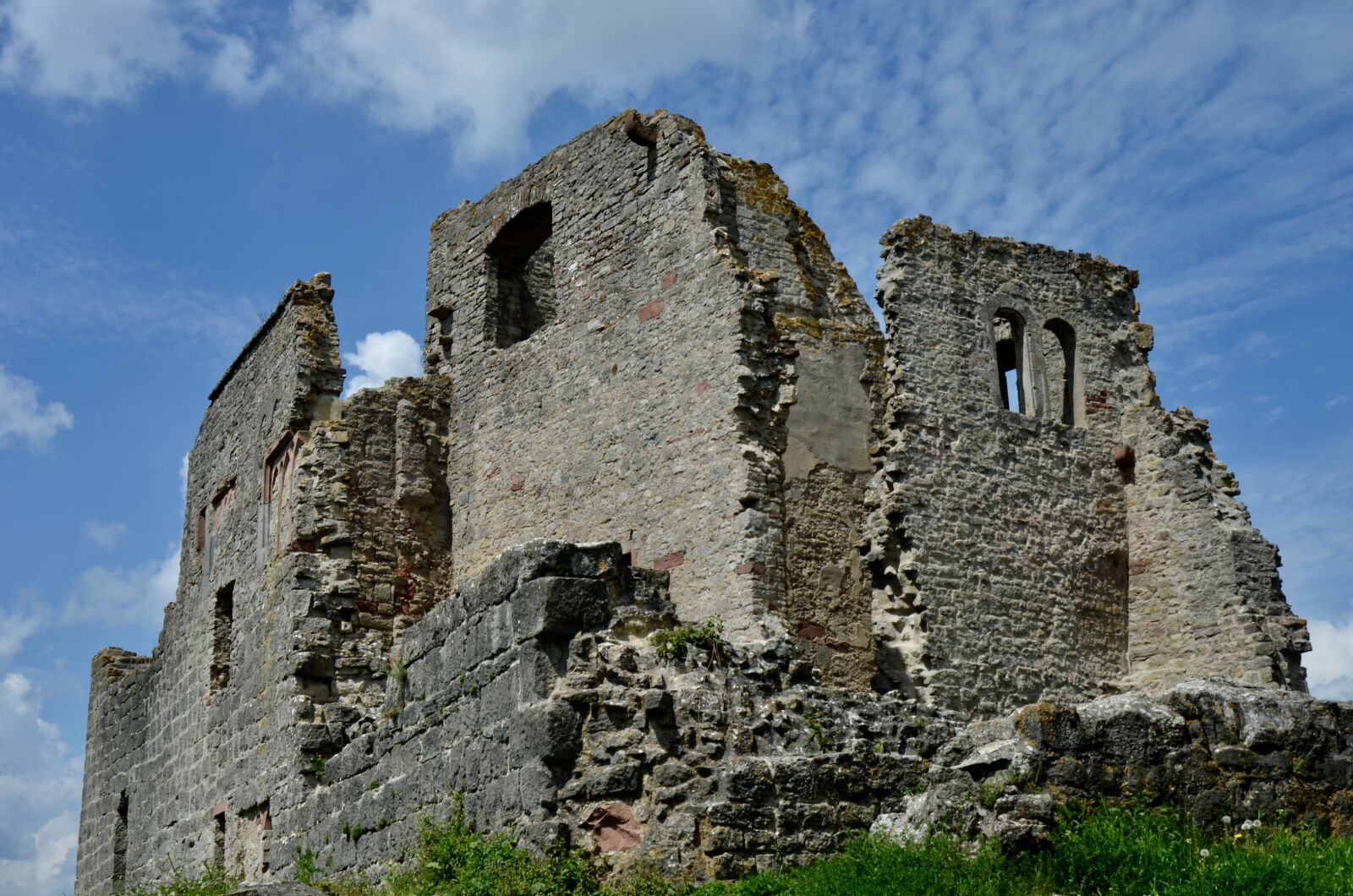Nikon D5100 sample photo. Homburg castle ruins, middle photography