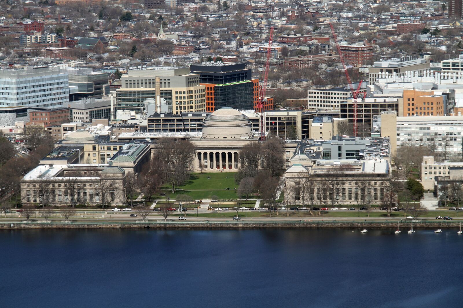 Canon EOS 7D sample photo. Boston, aerial view, from photography