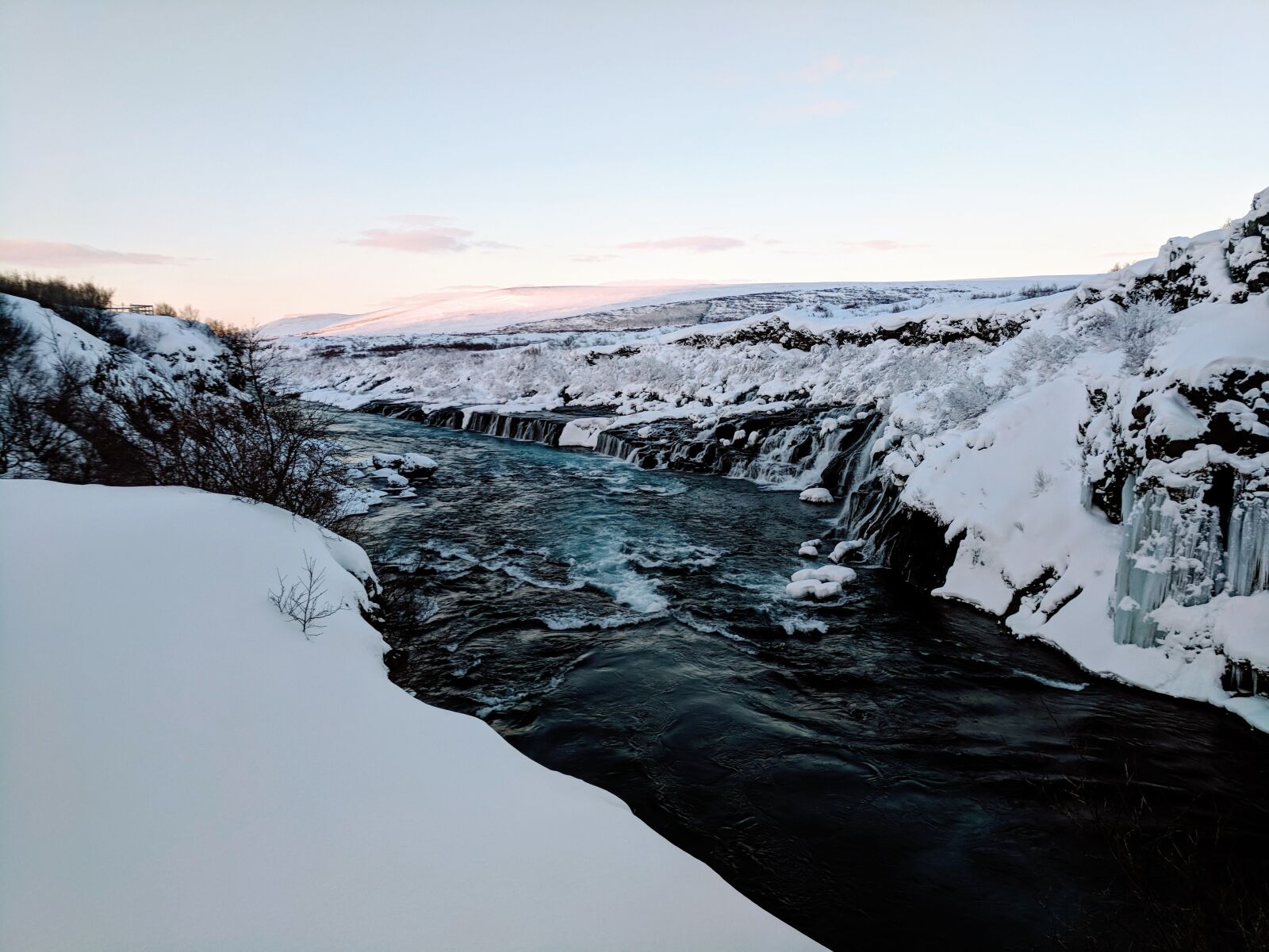 Google Pixel sample photo. Snow, nature, winter photography