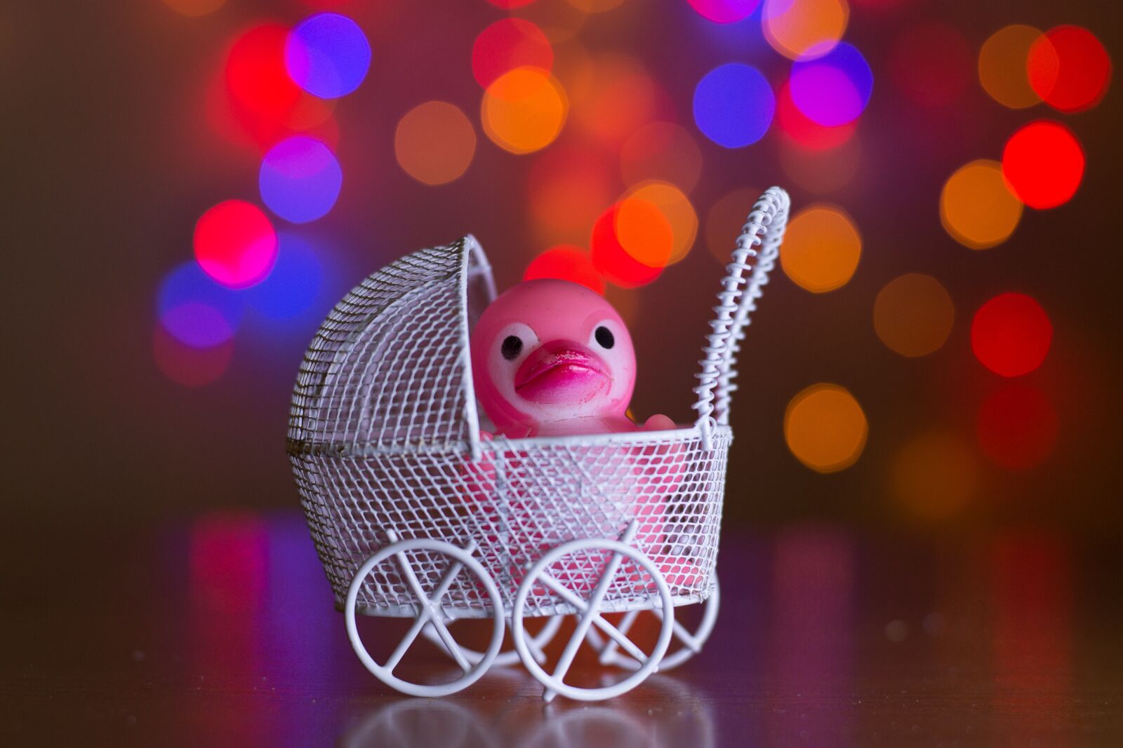 Nikon D7200 sample photo. Bokeh, duck, colorful photography