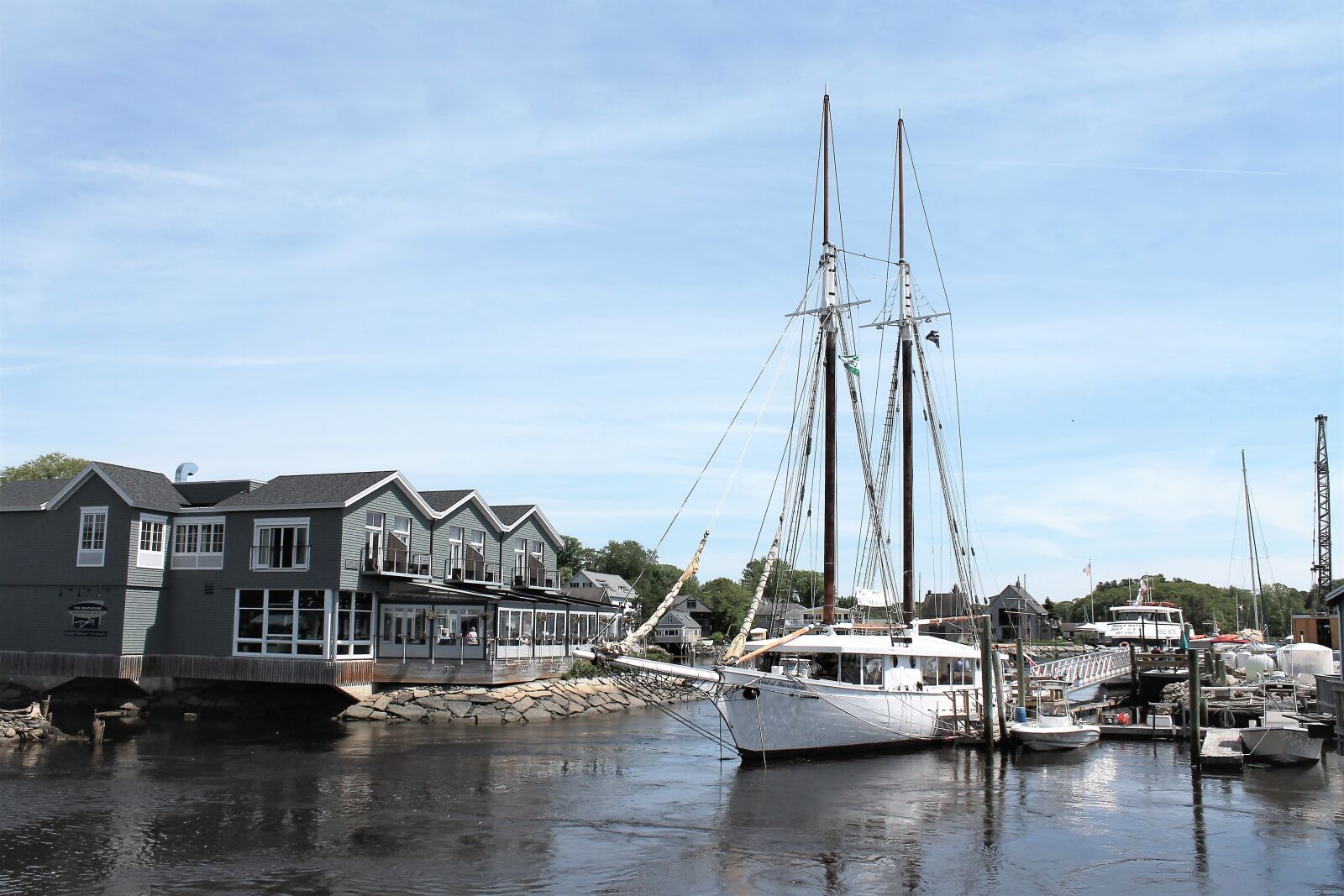Canon EOS 1100D (EOS Rebel T3 / EOS Kiss X50) sample photo. Sailboat, maine, harbor photography