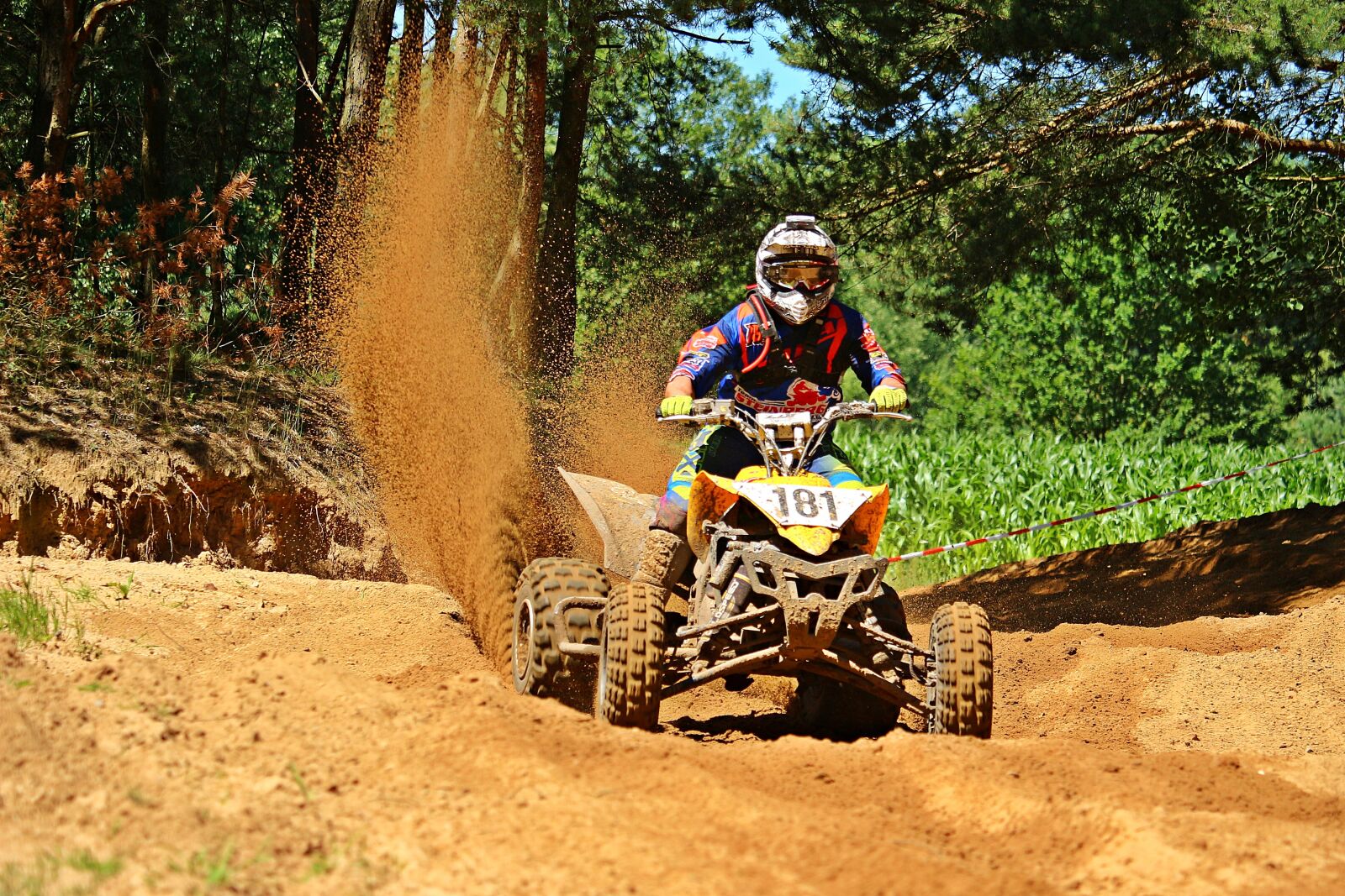 Canon EOS 100D (EOS Rebel SL1 / EOS Kiss X7) sample photo. Quad, motorcycle sport, motocross photography