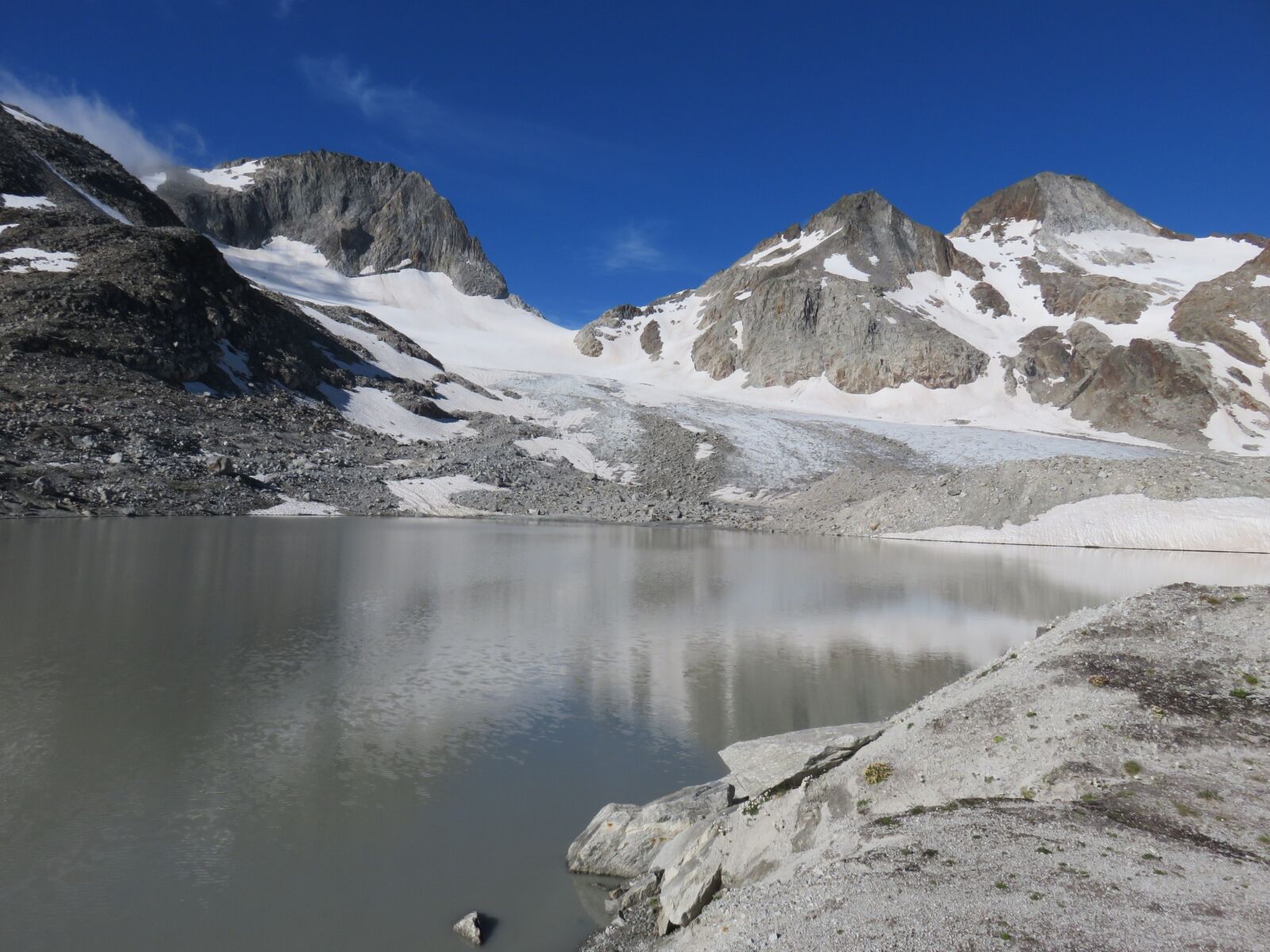 Canon PowerShot SX700 HS sample photo. Glacial lake, mountains, glacier photography