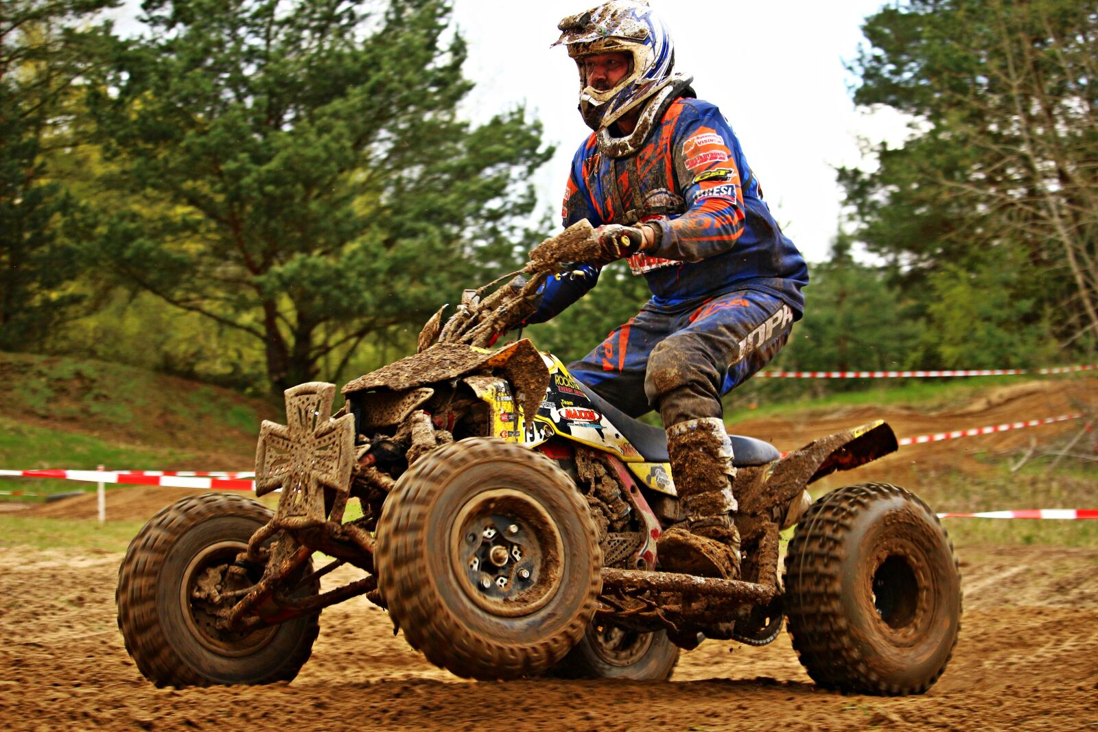 Canon EOS 100D (EOS Rebel SL1 / EOS Kiss X7) sample photo. Motocross, quad, atv photography