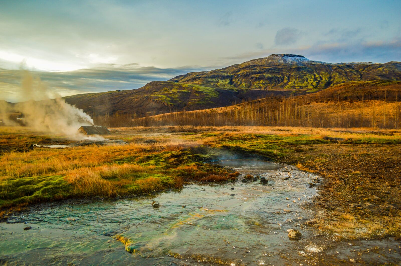 Nikon D3200 sample photo. Geysir, golden circle, iceland photography