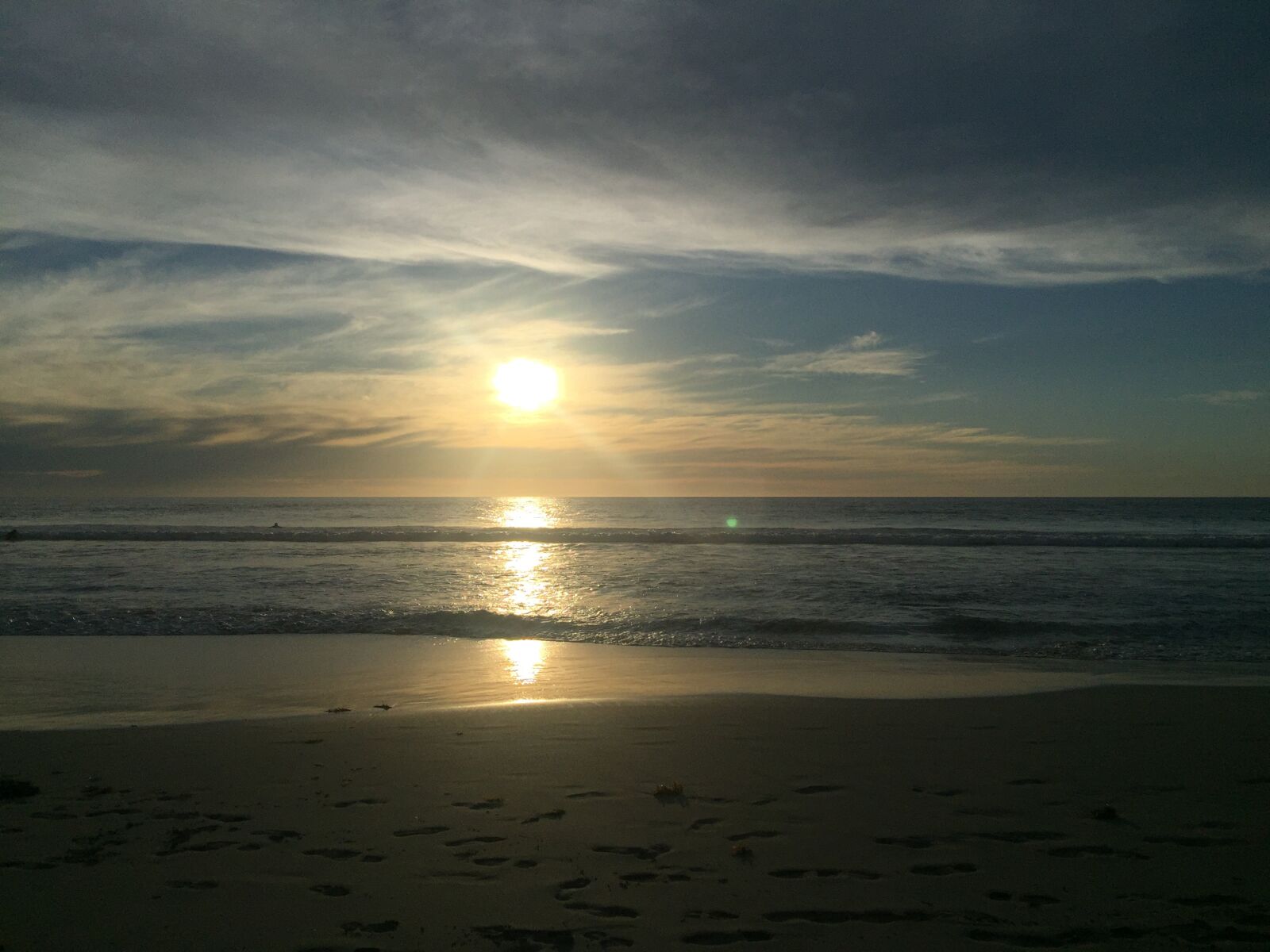 Apple iPhone 6 Plus sample photo. Beach, sunset, water photography
