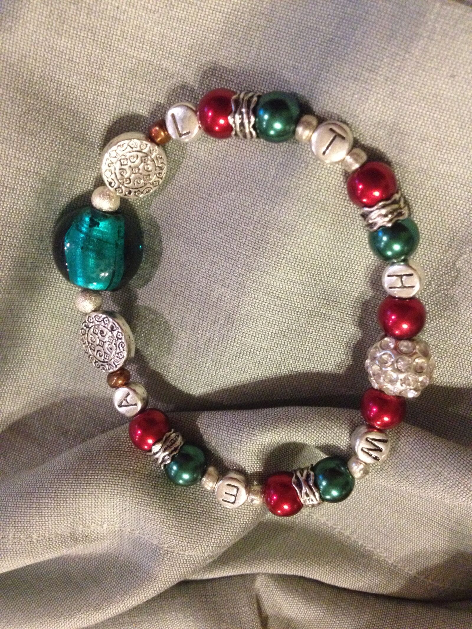 iPhone 4S back camera 4.28mm f/2.4 sample photo. Bracelet, silver, chayil photography