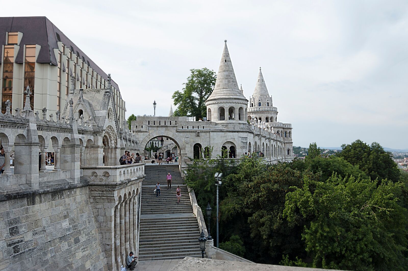 Nikon D40 sample photo. Hungary, budapest, fishermen's bastion photography