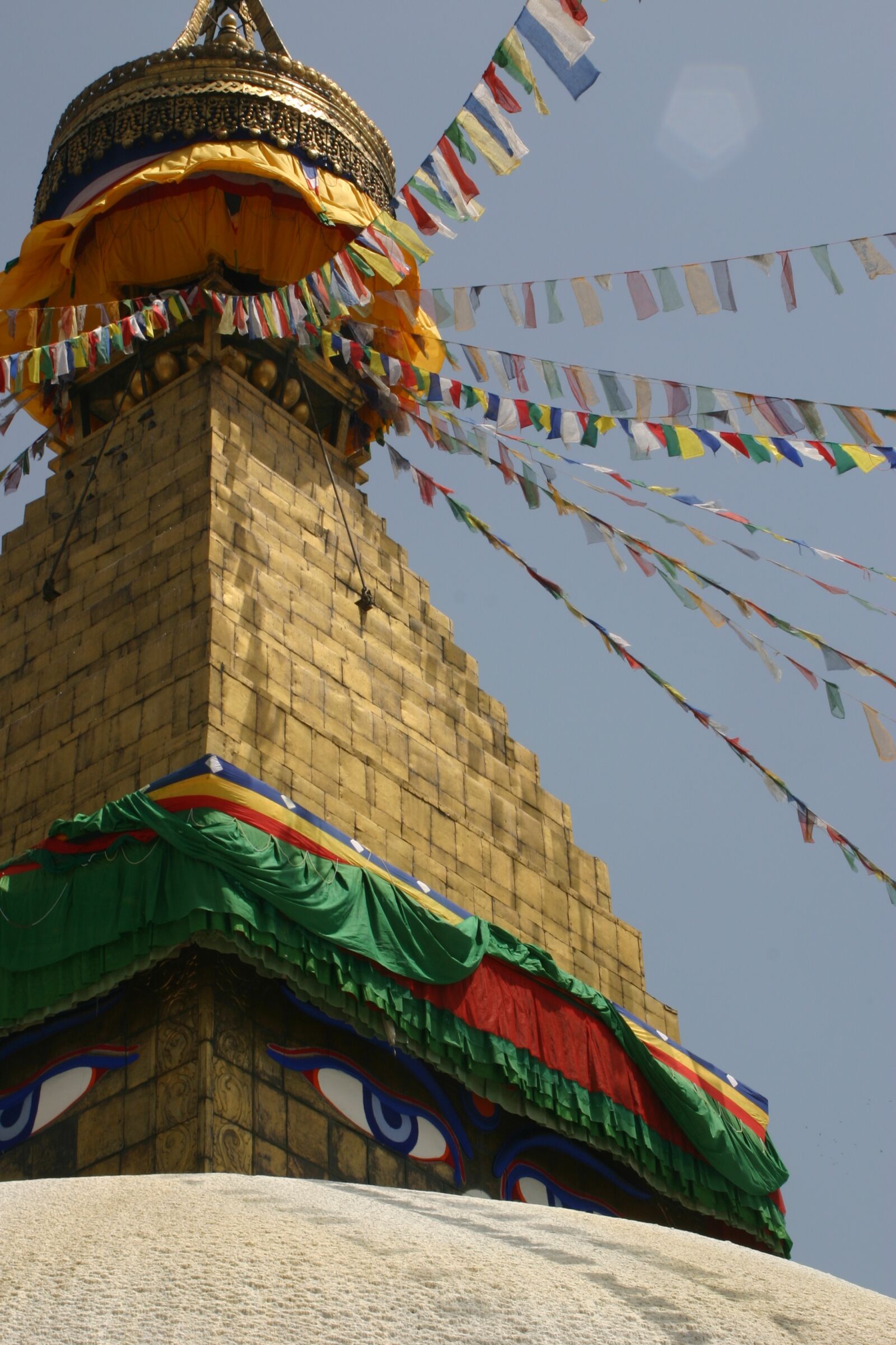 Canon EOS 300D (EOS Digital Rebel / EOS Kiss Digital) sample photo. Kathmandu, boudhanath, stupa photography
