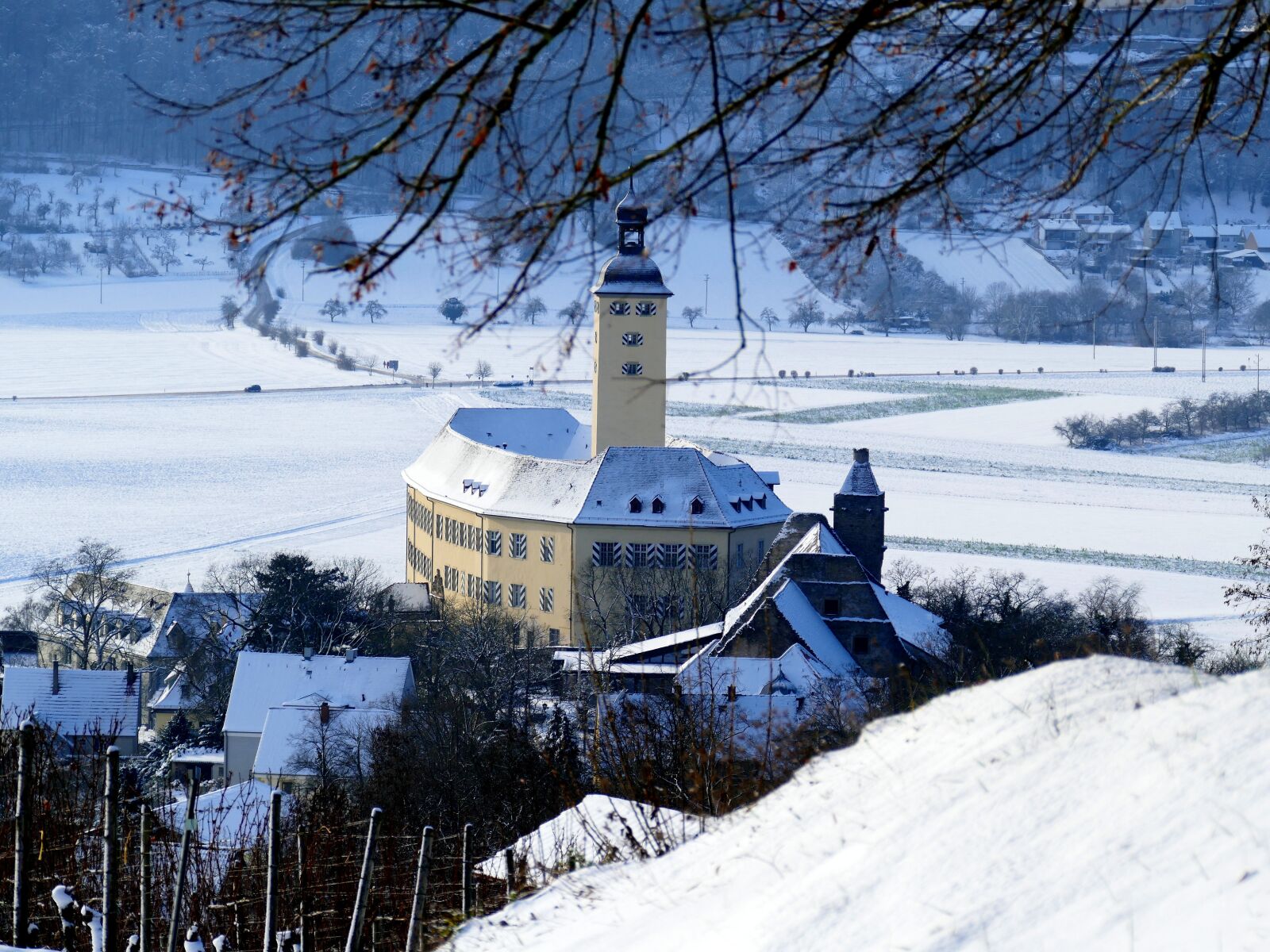Panasonic Lumix DMC-FZ1000 sample photo. Castle, gundel home, winter photography
