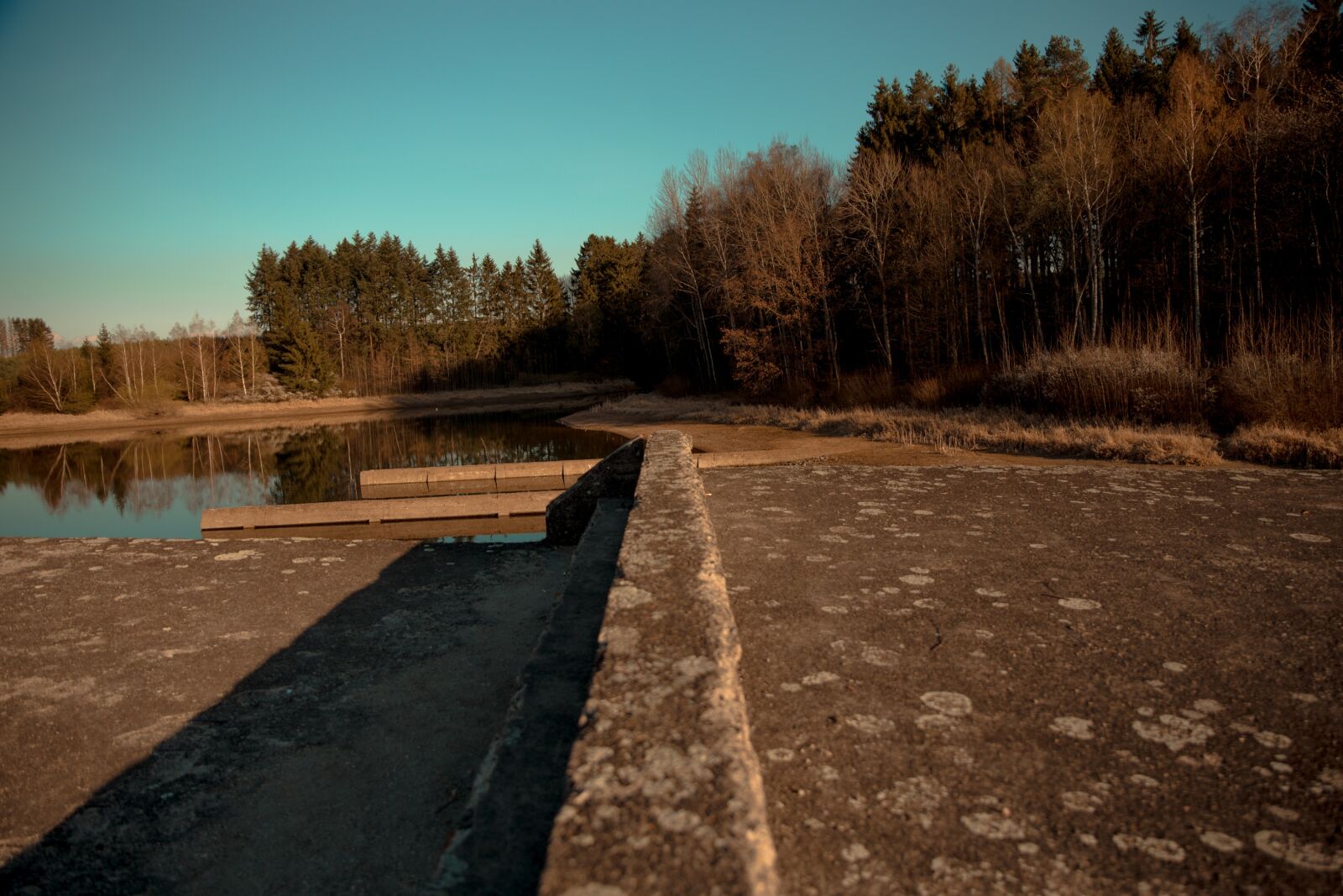 Canon EOS 6D sample photo. River, dam, water tank photography
