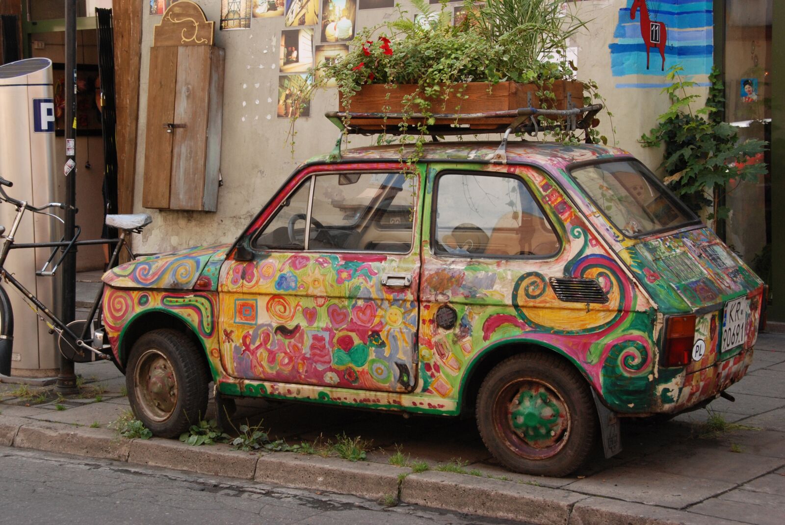 Nikon D80 sample photo. Car, decoration, painted photography