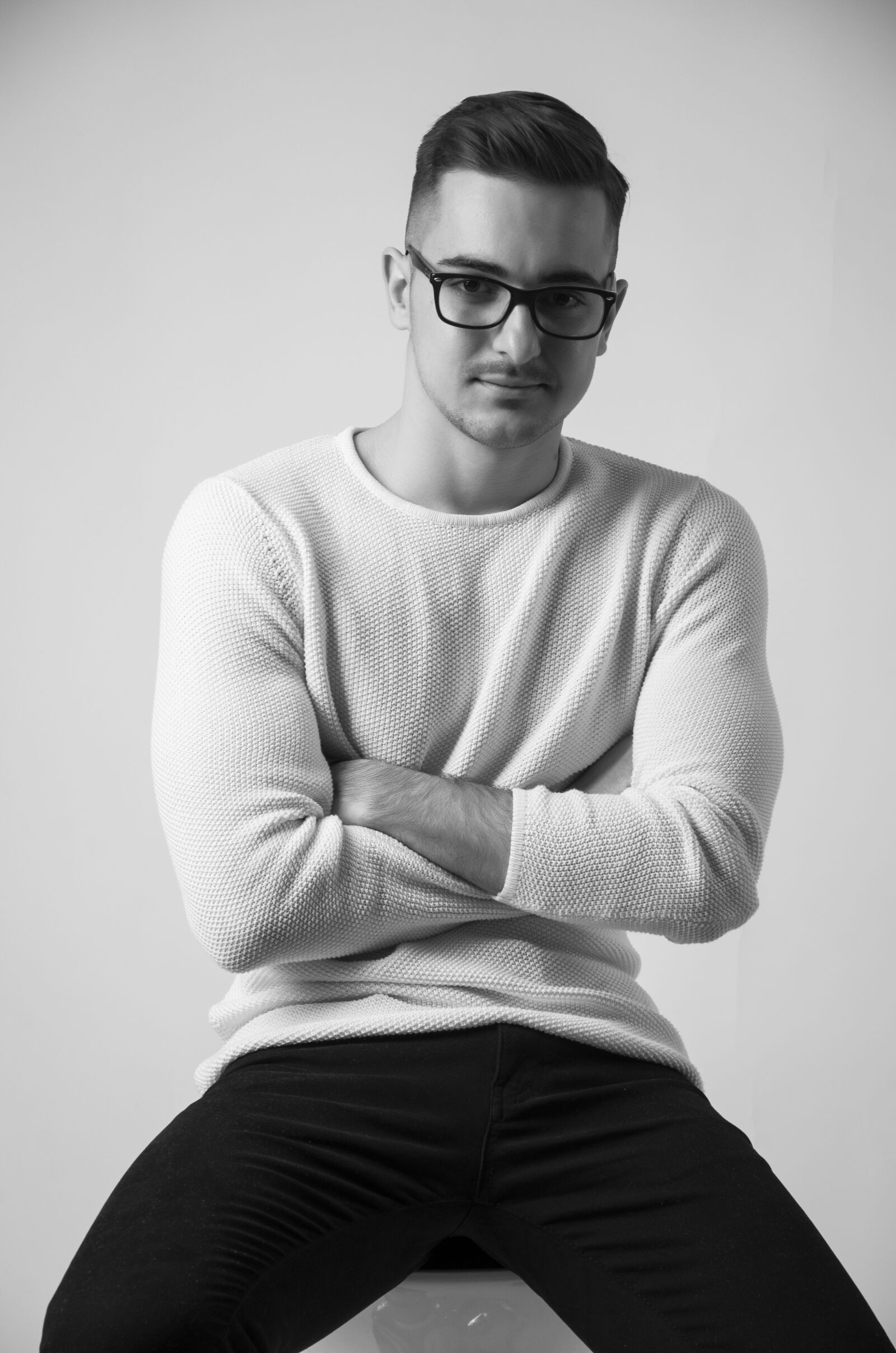 Nikon D7000 sample photo. Model, man, study photography