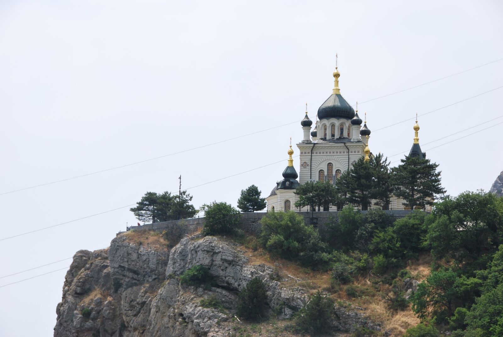 Nikon D60 sample photo. Crimea, church, foros photography