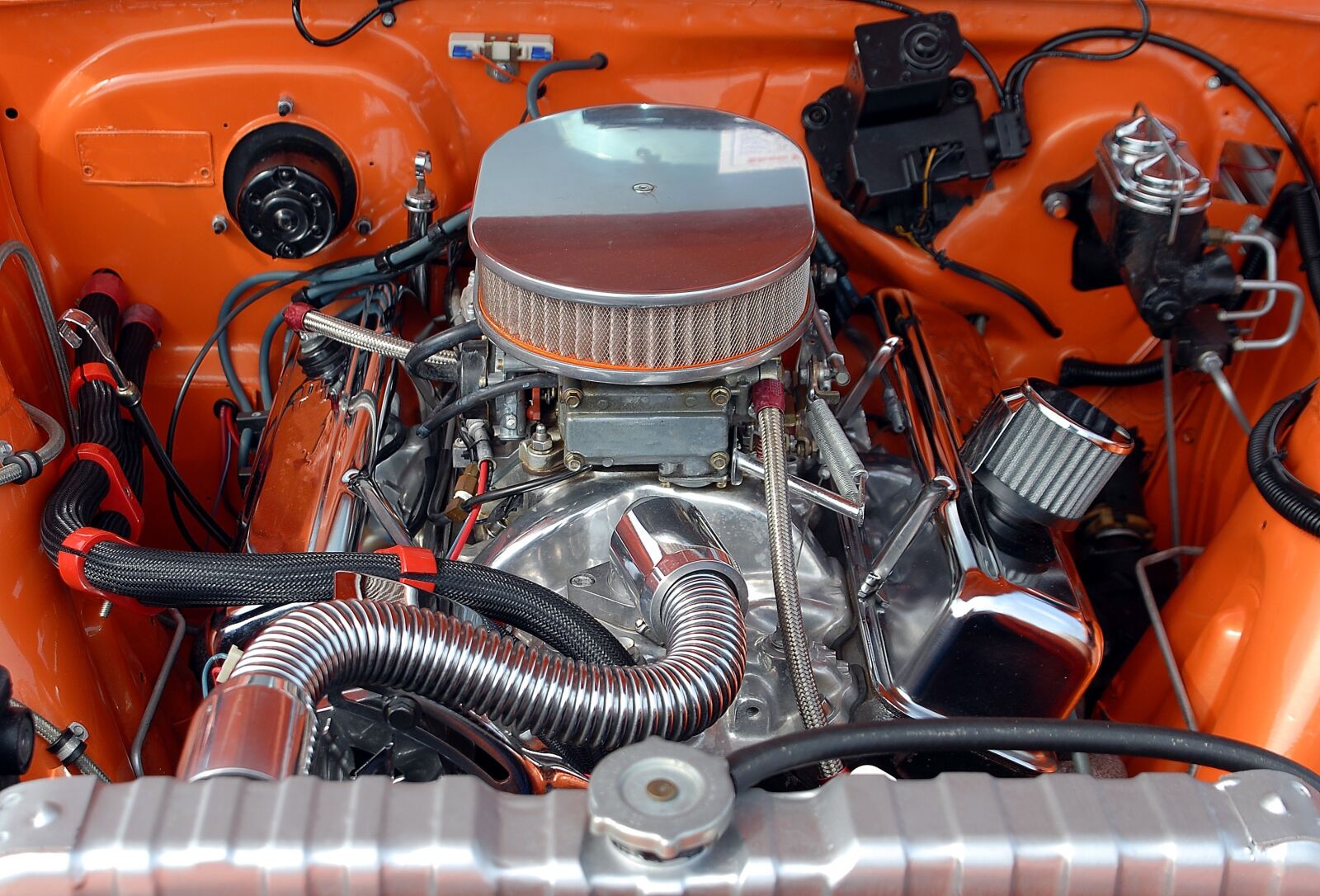 Nikon D200 sample photo. Car engine, engine, motor photography
