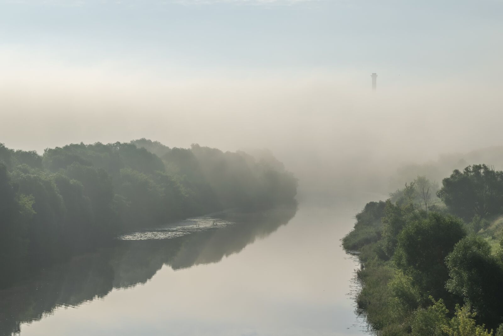 Nikon D3300 sample photo. Fog, landscape, nature photography