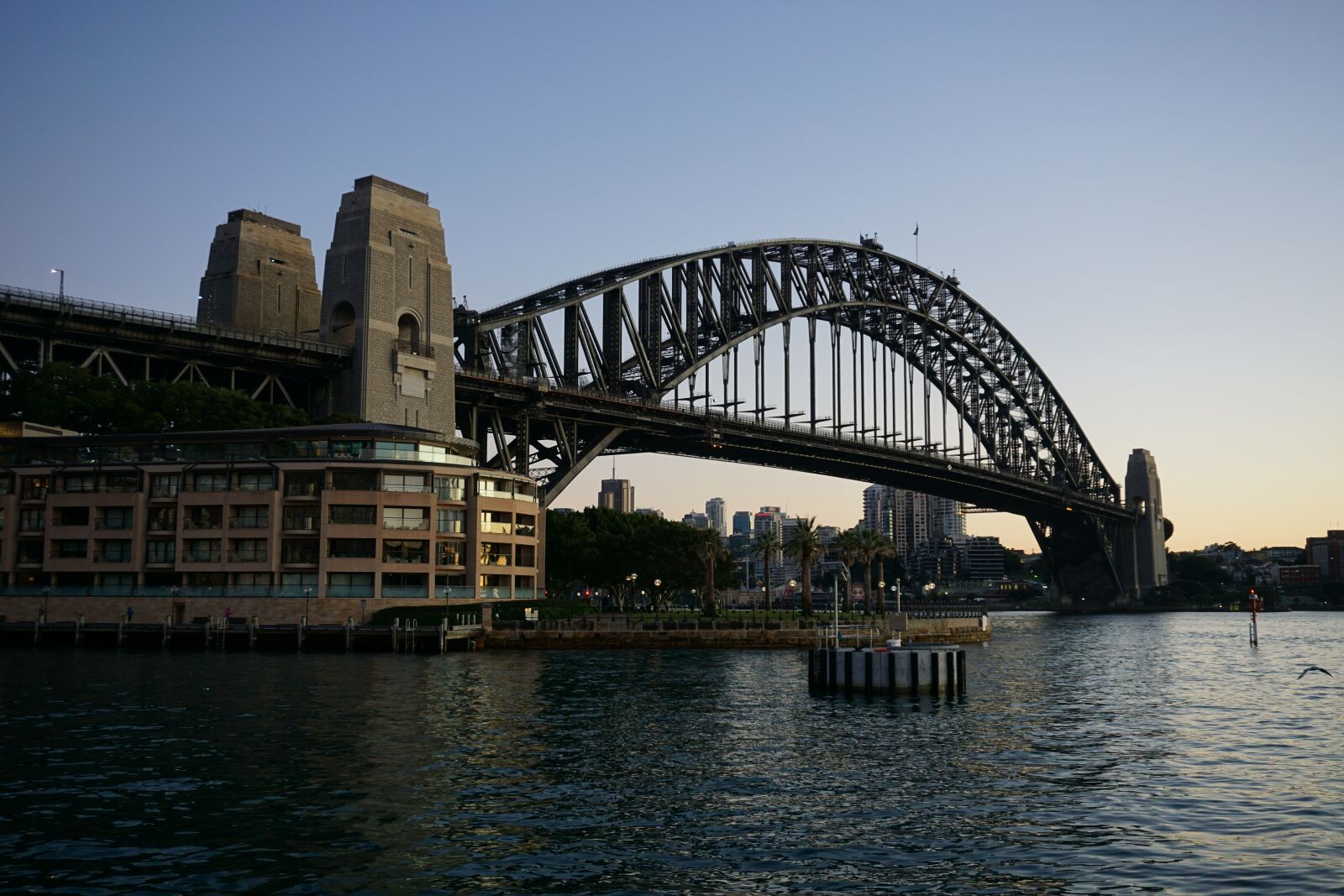 Sony a6000 sample photo. Sydney, harbour bridge, early photography