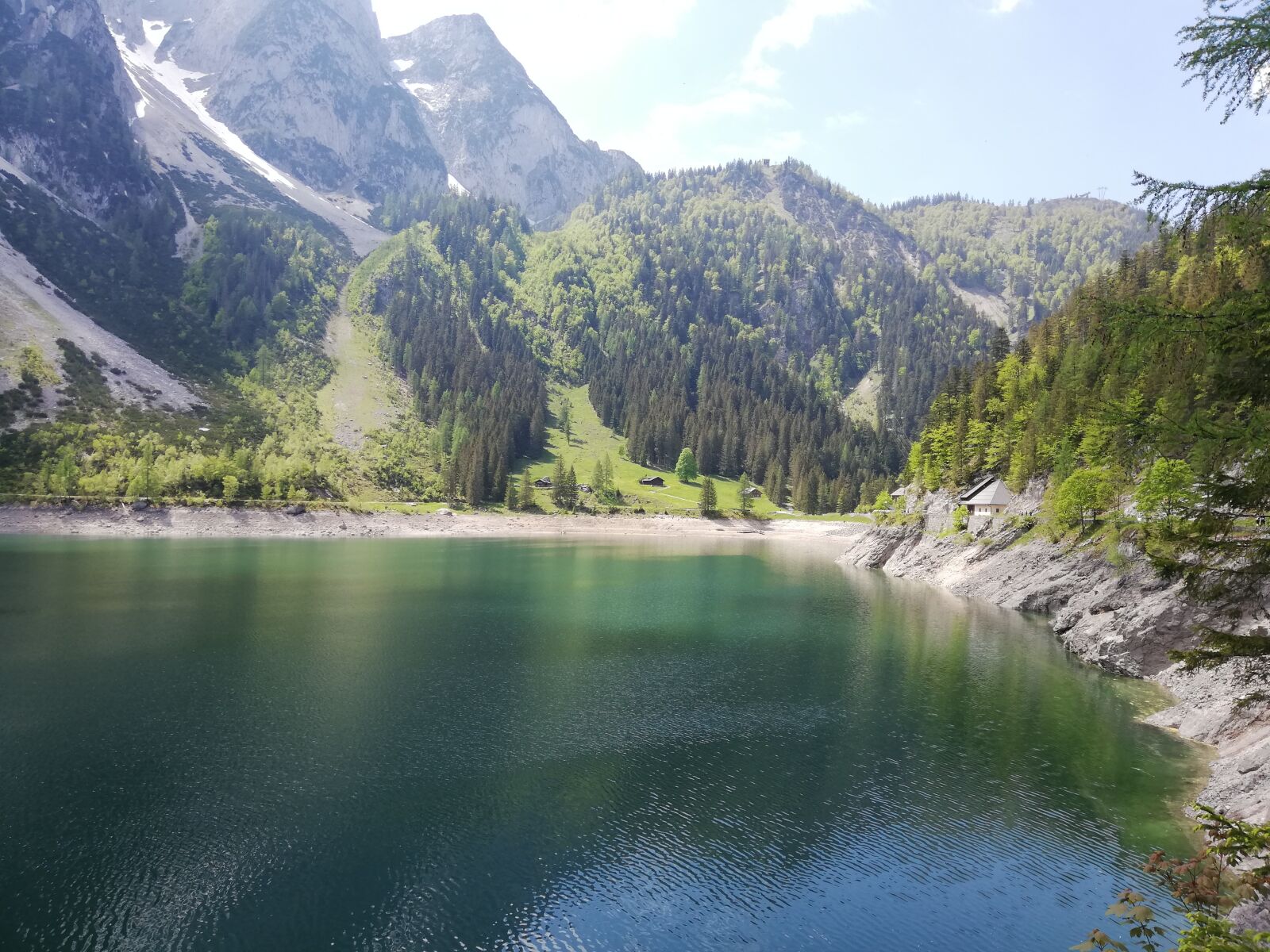 HUAWEI P20 lite sample photo. Gosausee, lake, water photography