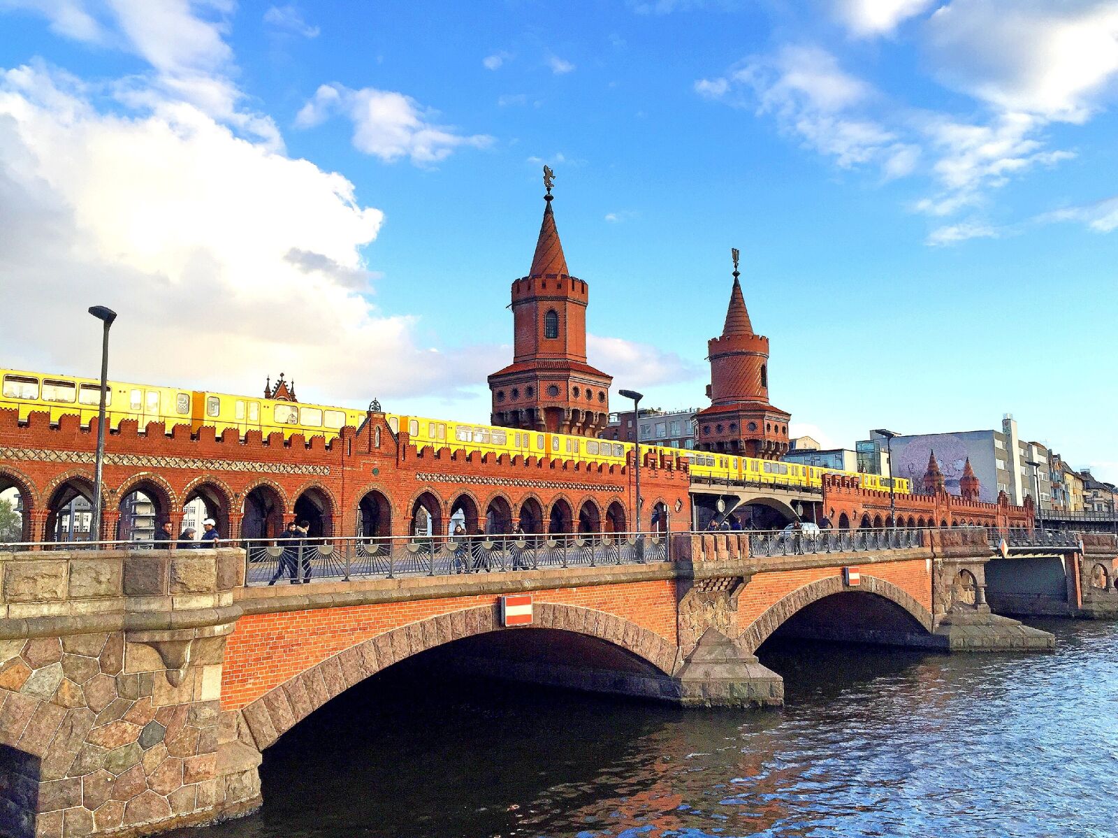 Apple iPhone 6 sample photo. Berlin, oberbaumbrücke, bridge photography