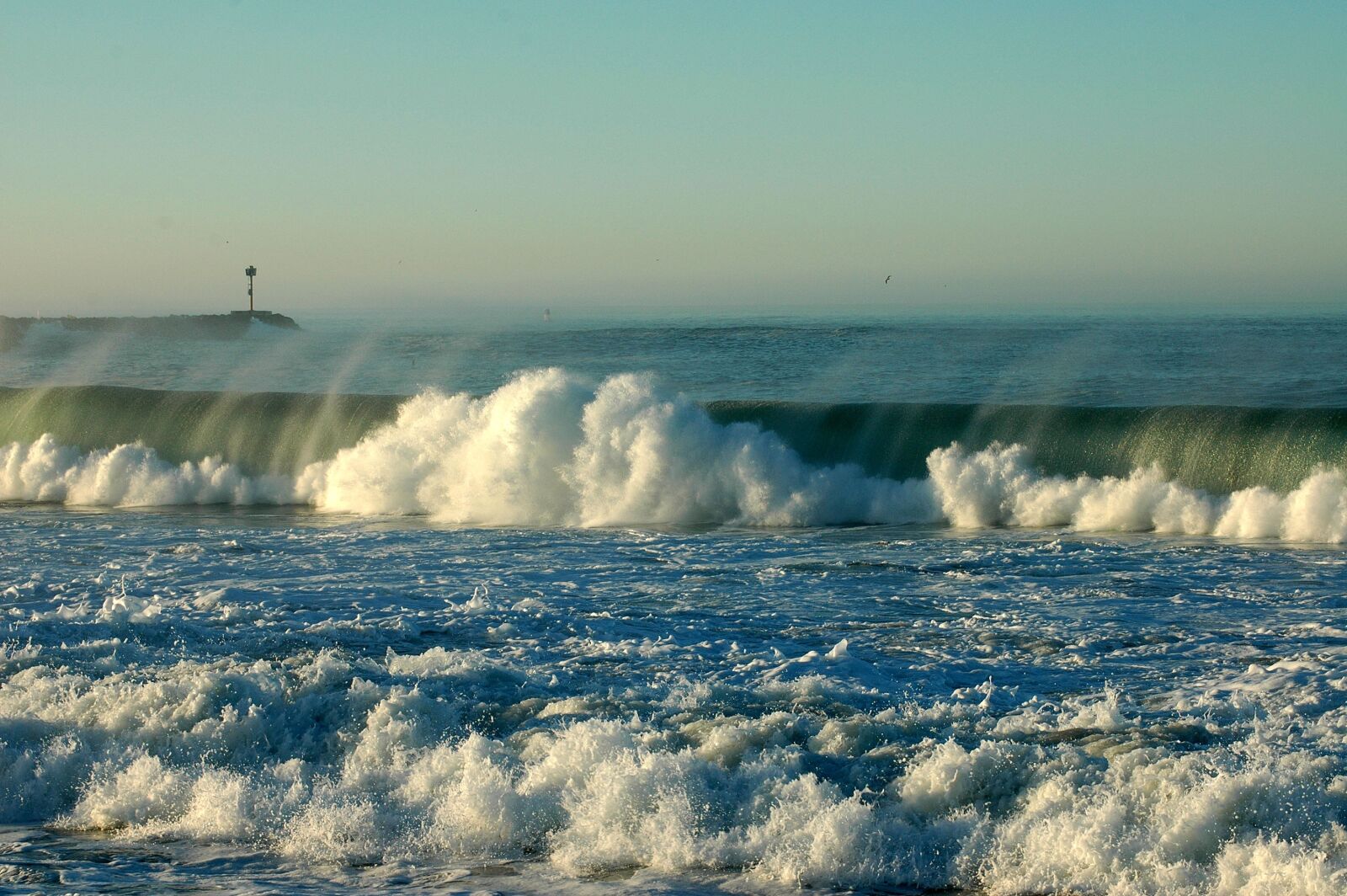Nikon D70 sample photo. Beach, ocean, wave photography