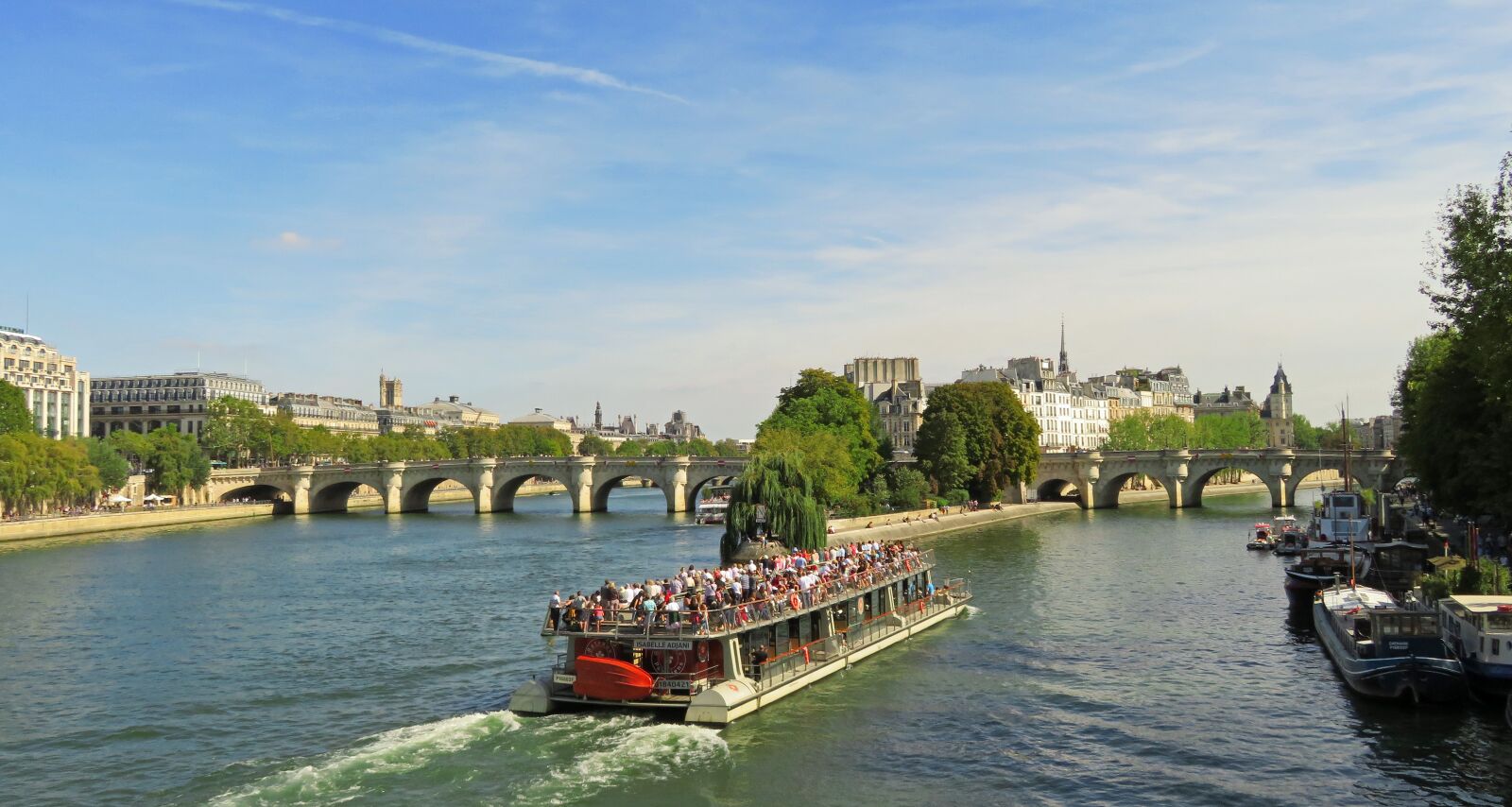 Canon PowerShot SX720 HS sample photo. Paris, panorama, seine photography