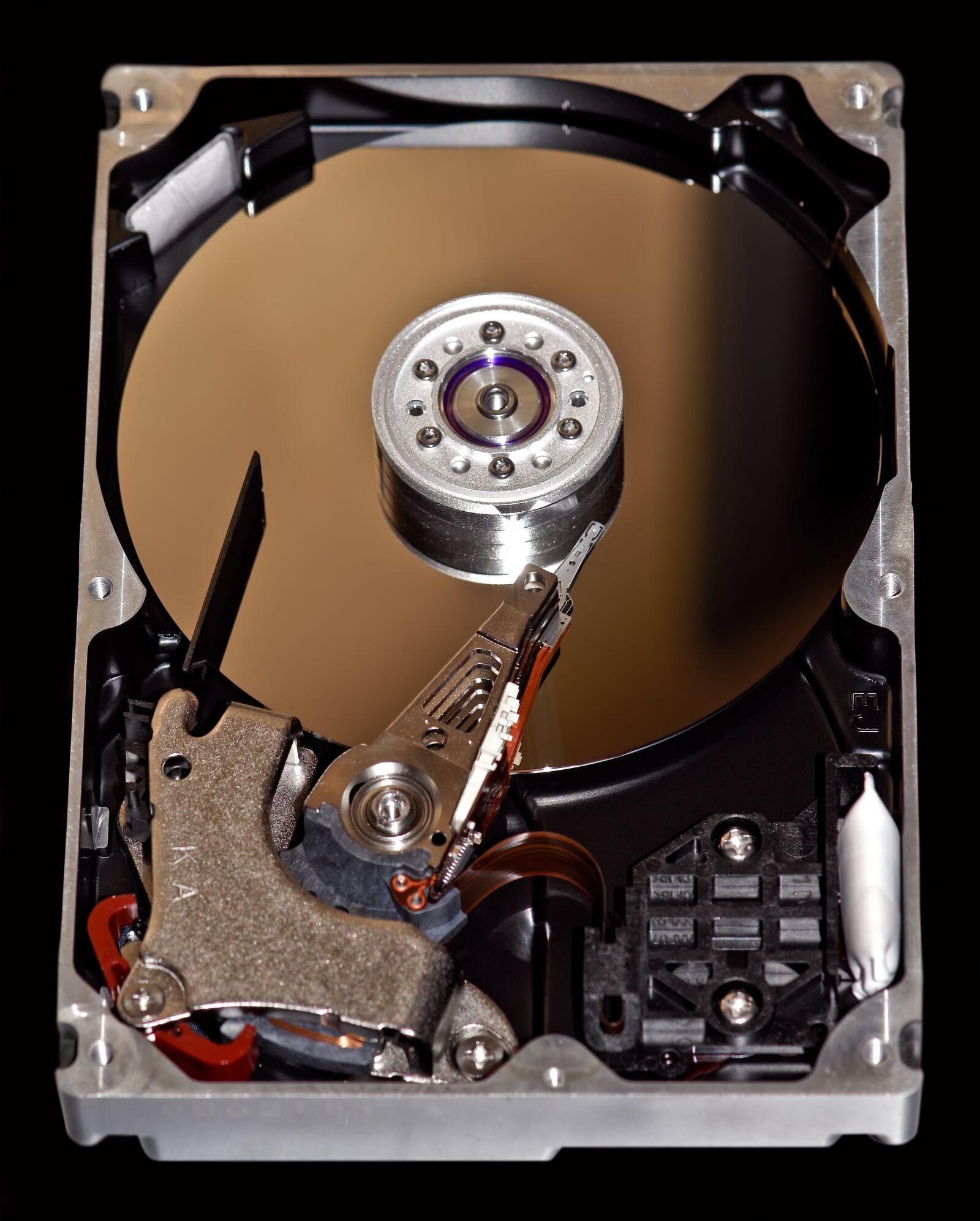 Nikon D300 sample photo. Hard disk, computer, equipment photography