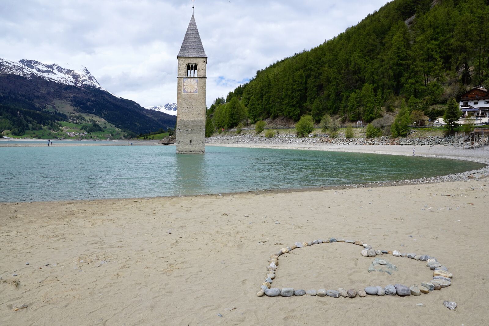 Sony ILCA-77M2 + Sony DT 16-50mm F2.8 SSM sample photo. Reschensee, curon venosta, resia photography