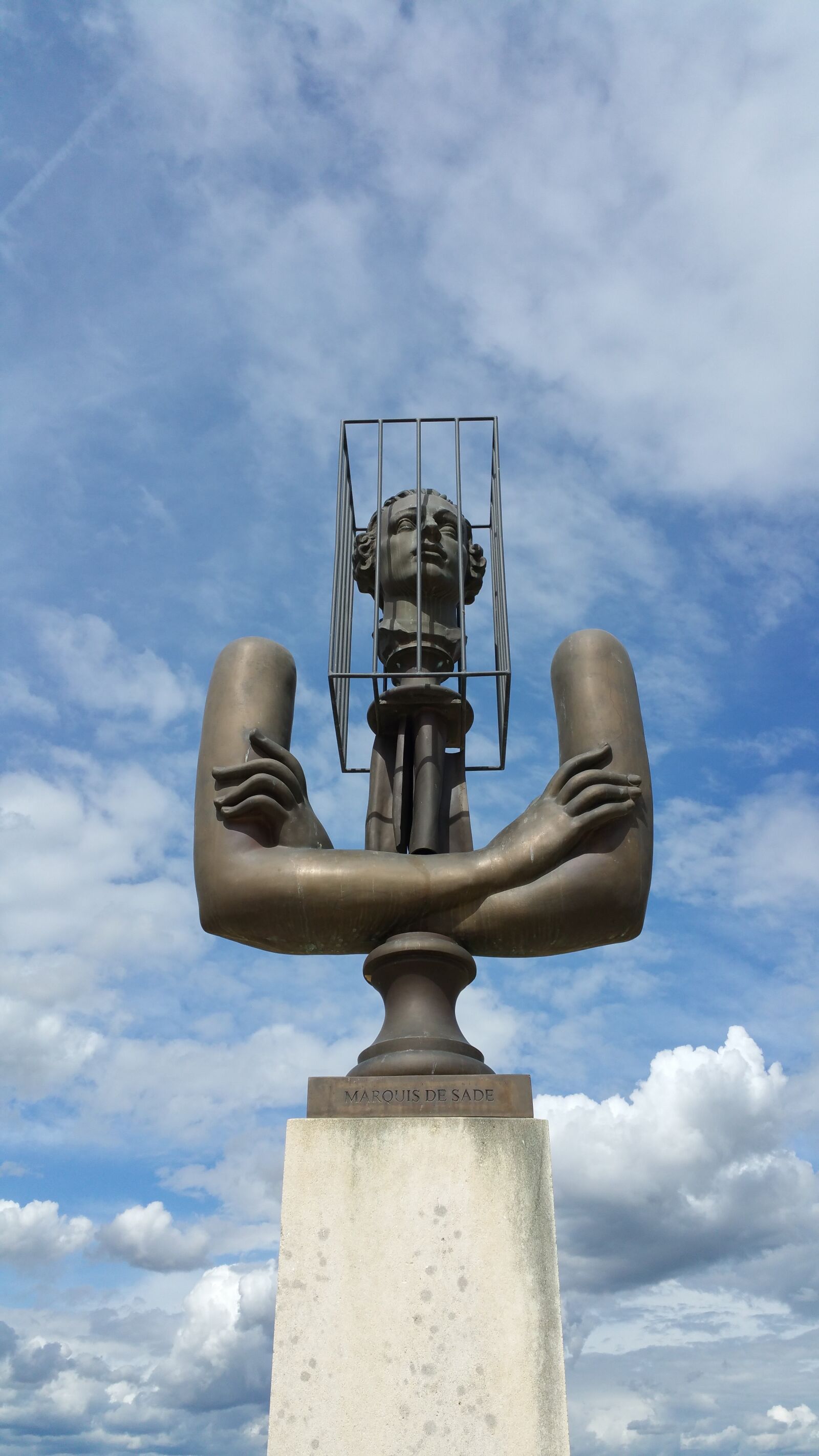 Samsung Galaxy Note4 sample photo. Sculpture, france, marquis photography